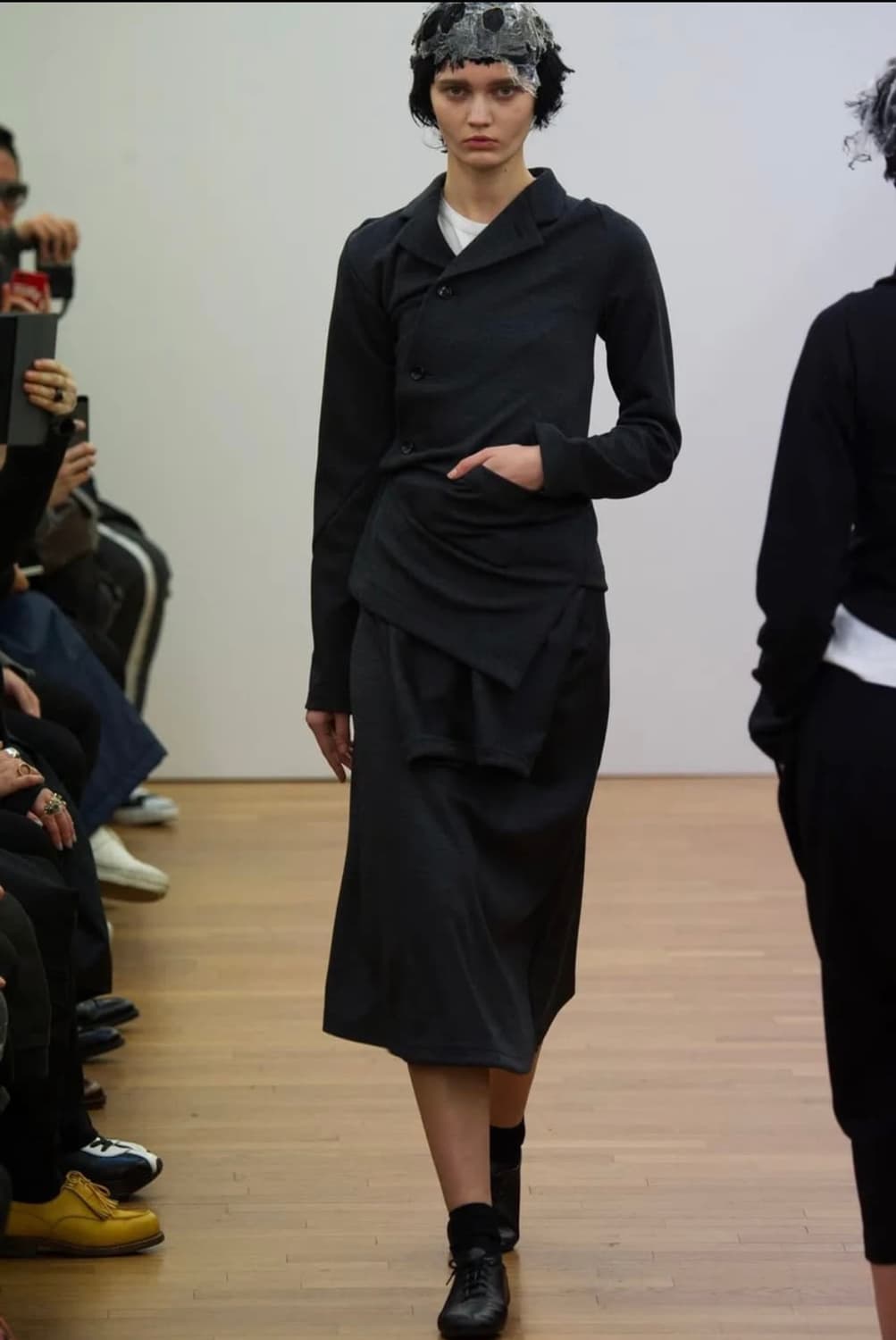 14AW 꼼데가르송 트위스트 자켓 L 상품이미지1