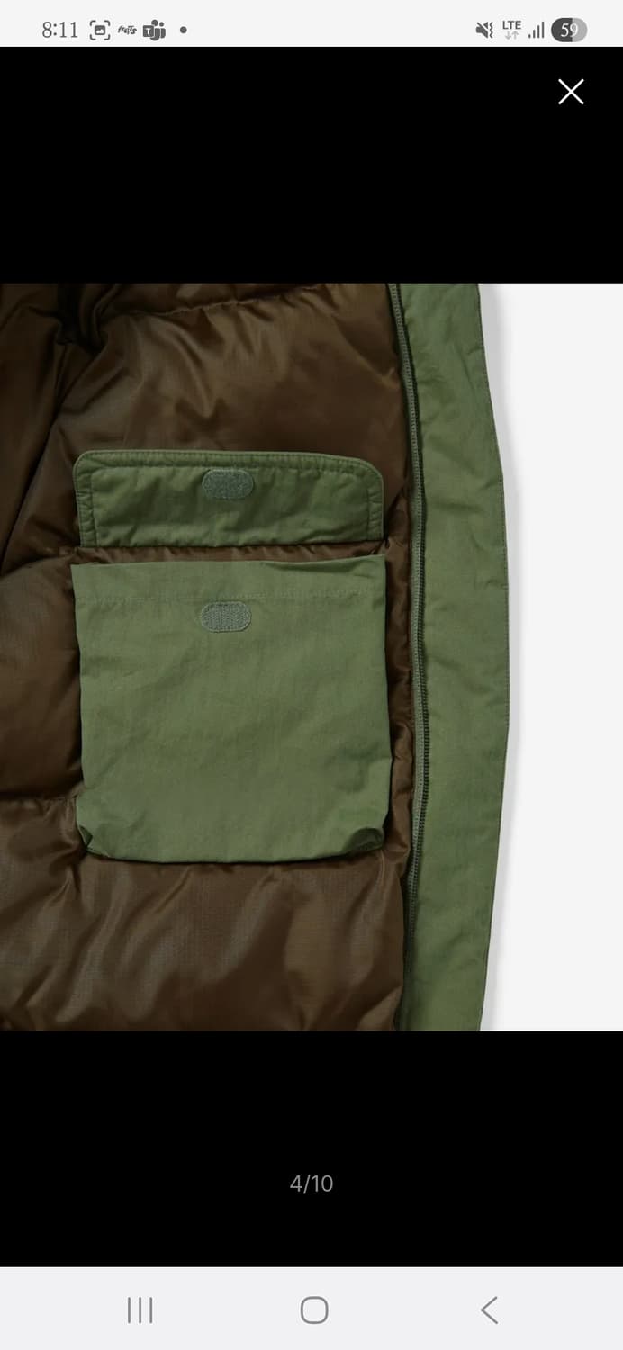 디스이즈네버댓 멀티포켓 패딩 L 상품이미지3