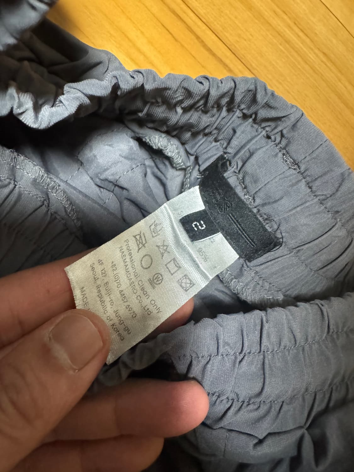 99%is 곱창팬츠 그레이 2사이즈 상품이미지3