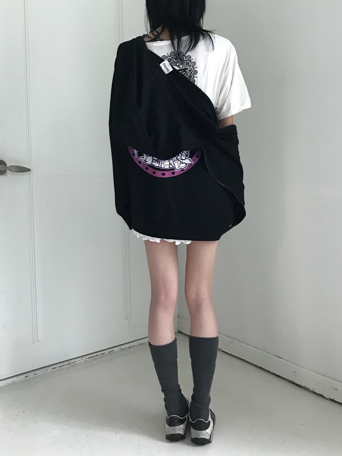 일본빈티지 애니 집업후드 상품이미지4