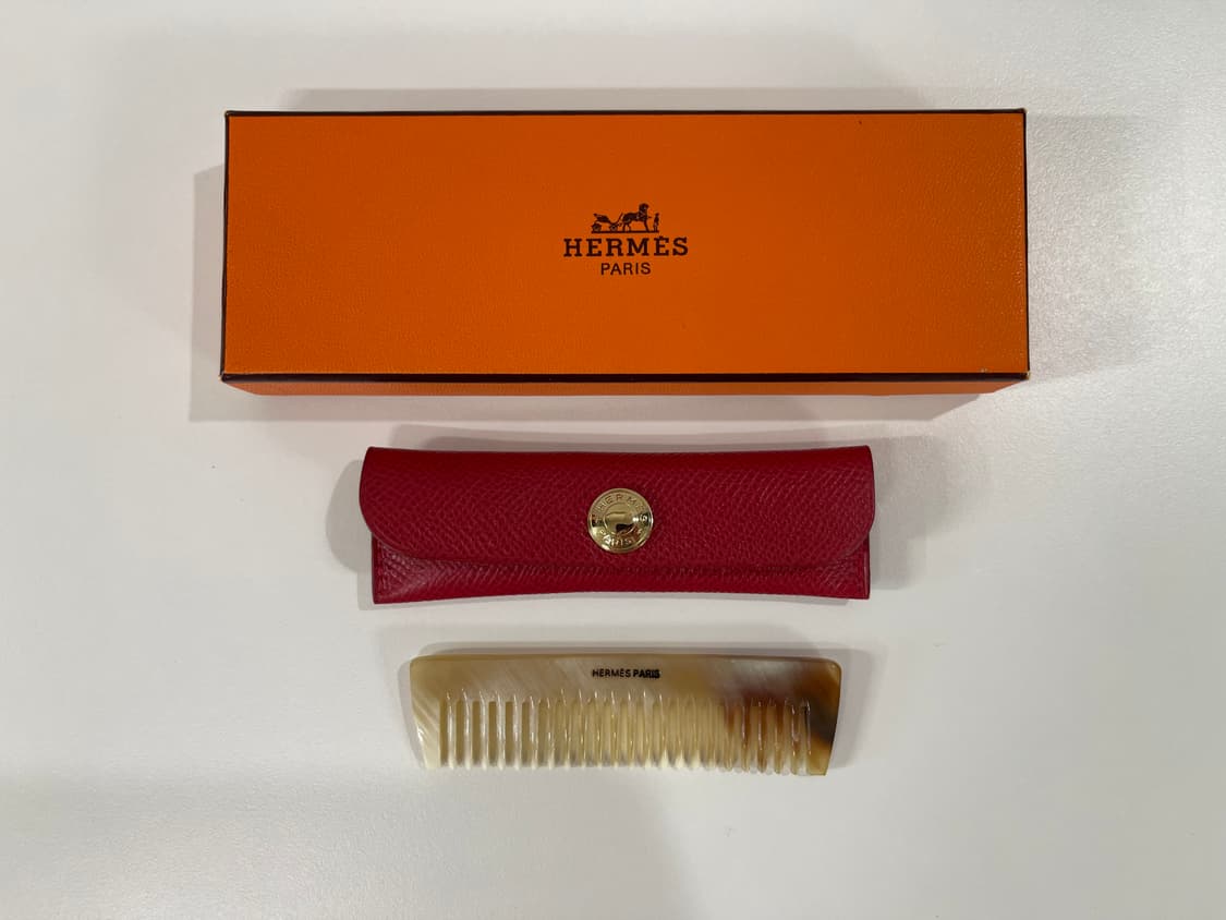 에르메스 코옴 빗 케이스 레드 Hermes 상품이미지1
