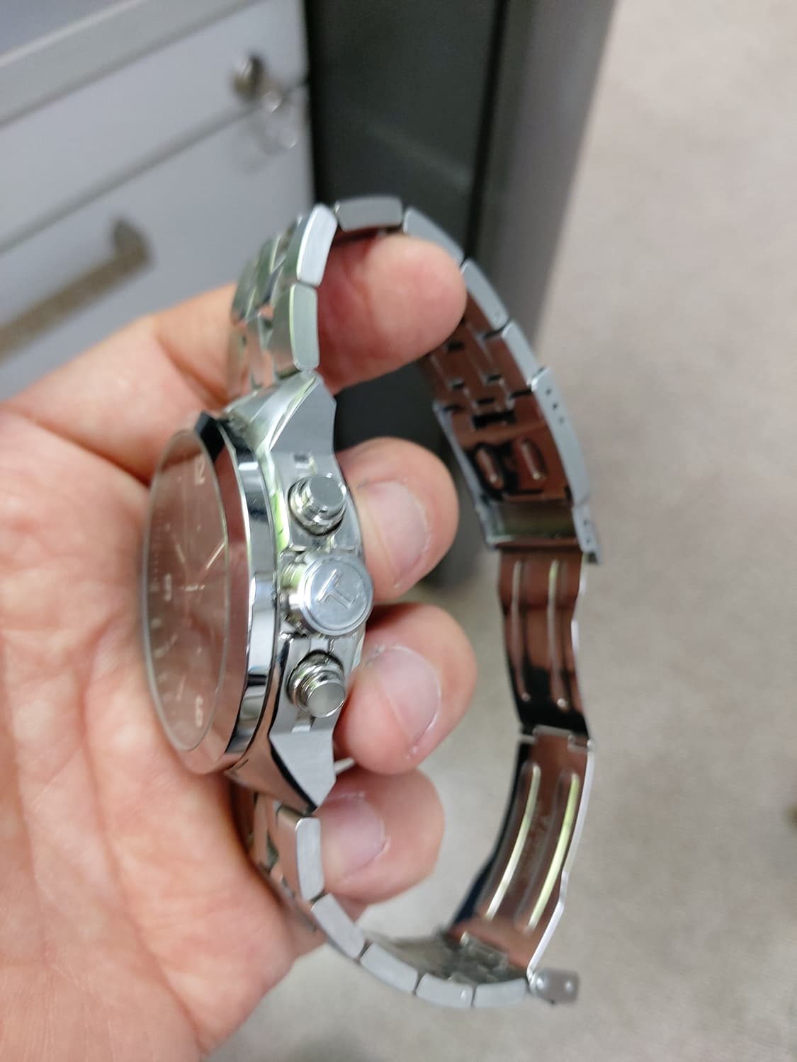 티쏘 오토매틱 크로노 시계  상품이미지3