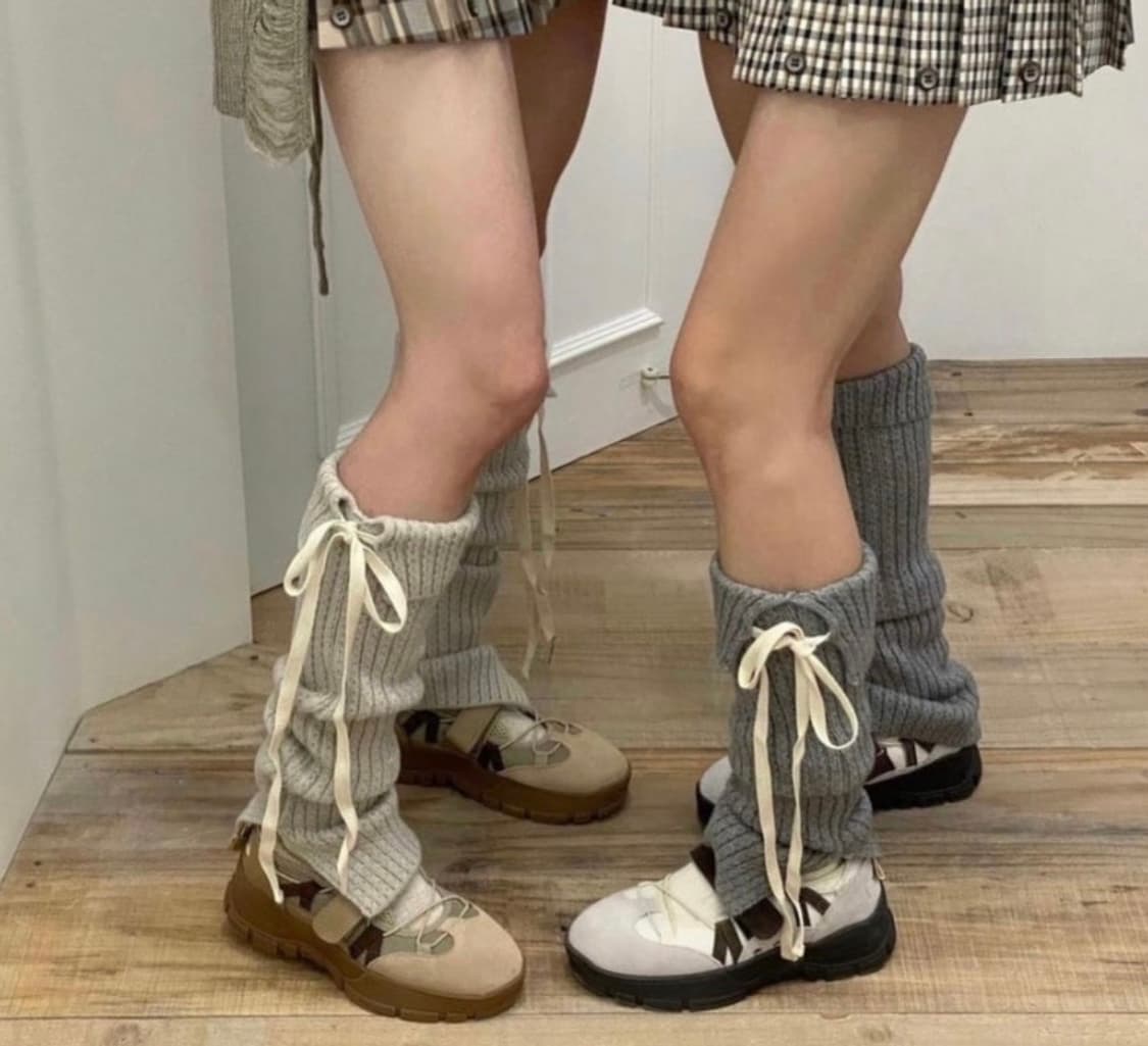 글로니 레그워머 오트밀 상품이미지1