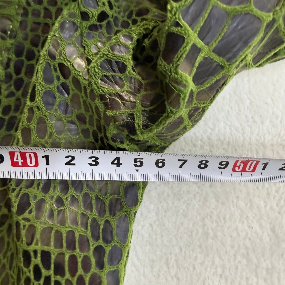 M 에이스 크로커다일 레더 자켓 0326T 상품이미지5