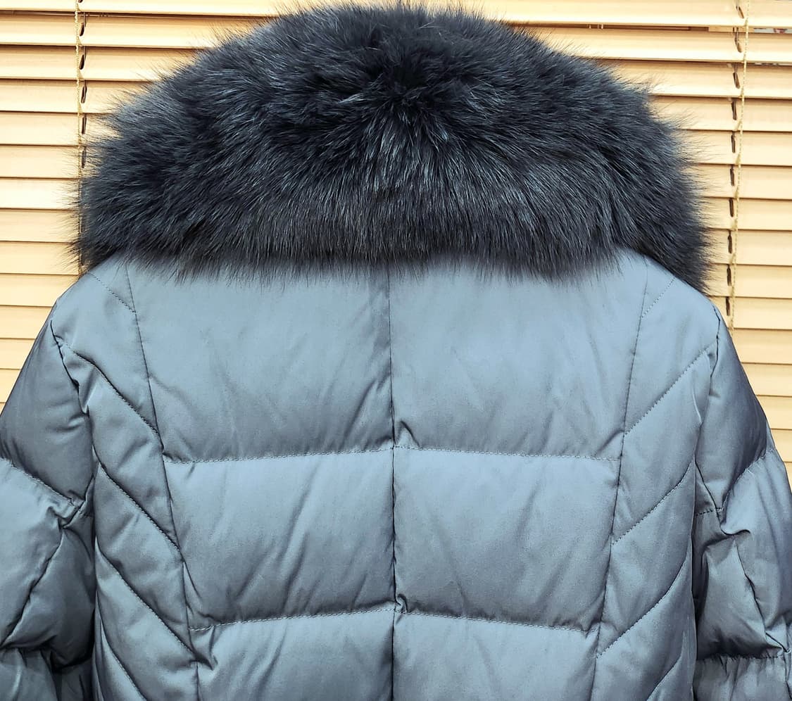 (새상품급)블룸스버리 기비 폭스퍼 구스패딩S 상품이미지4