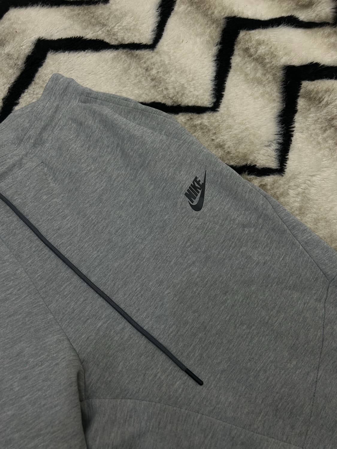 [M]나이키 테크팩 플리스 조거팬츠/그레이 상품이미지1