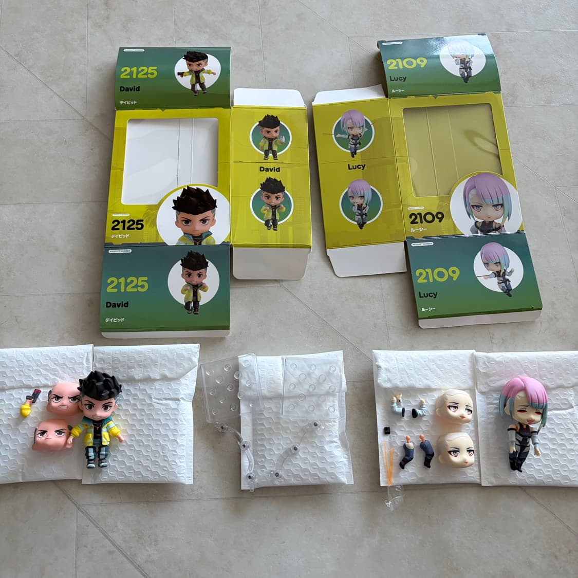 사이버펑크 엣지러너 넨도로이드 데이비드/루시 가품 상품이미지2