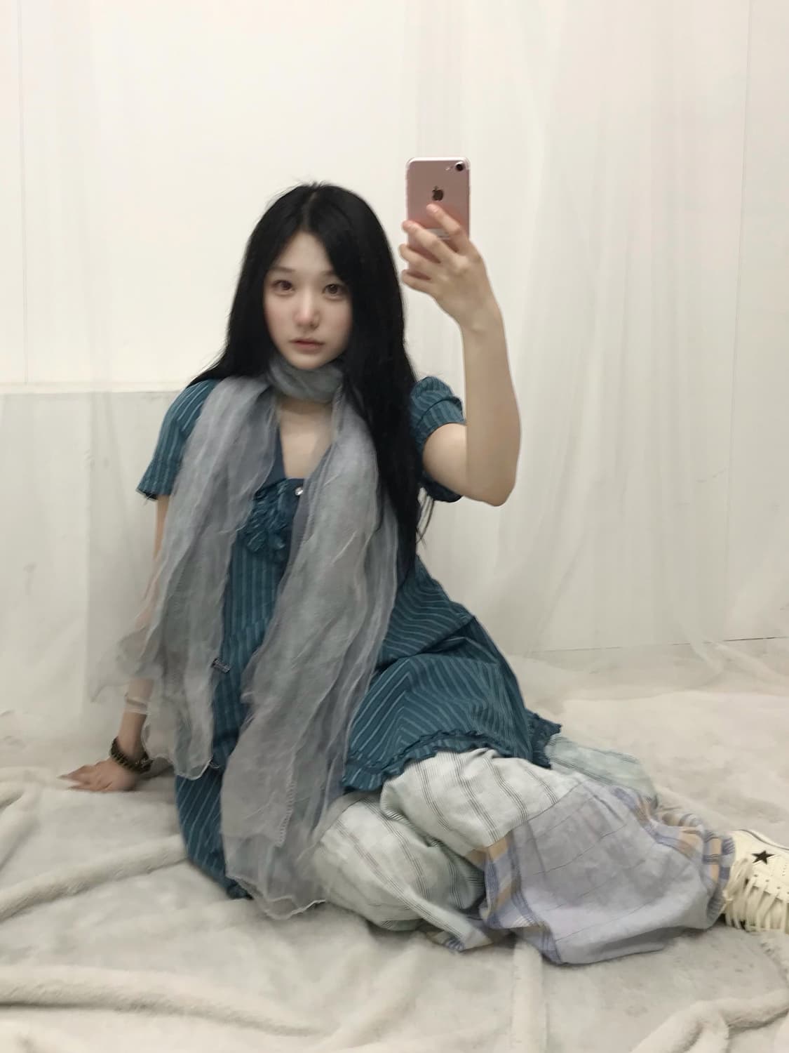 𖤐물거품 블루 모리set𖤐  상품이미지2