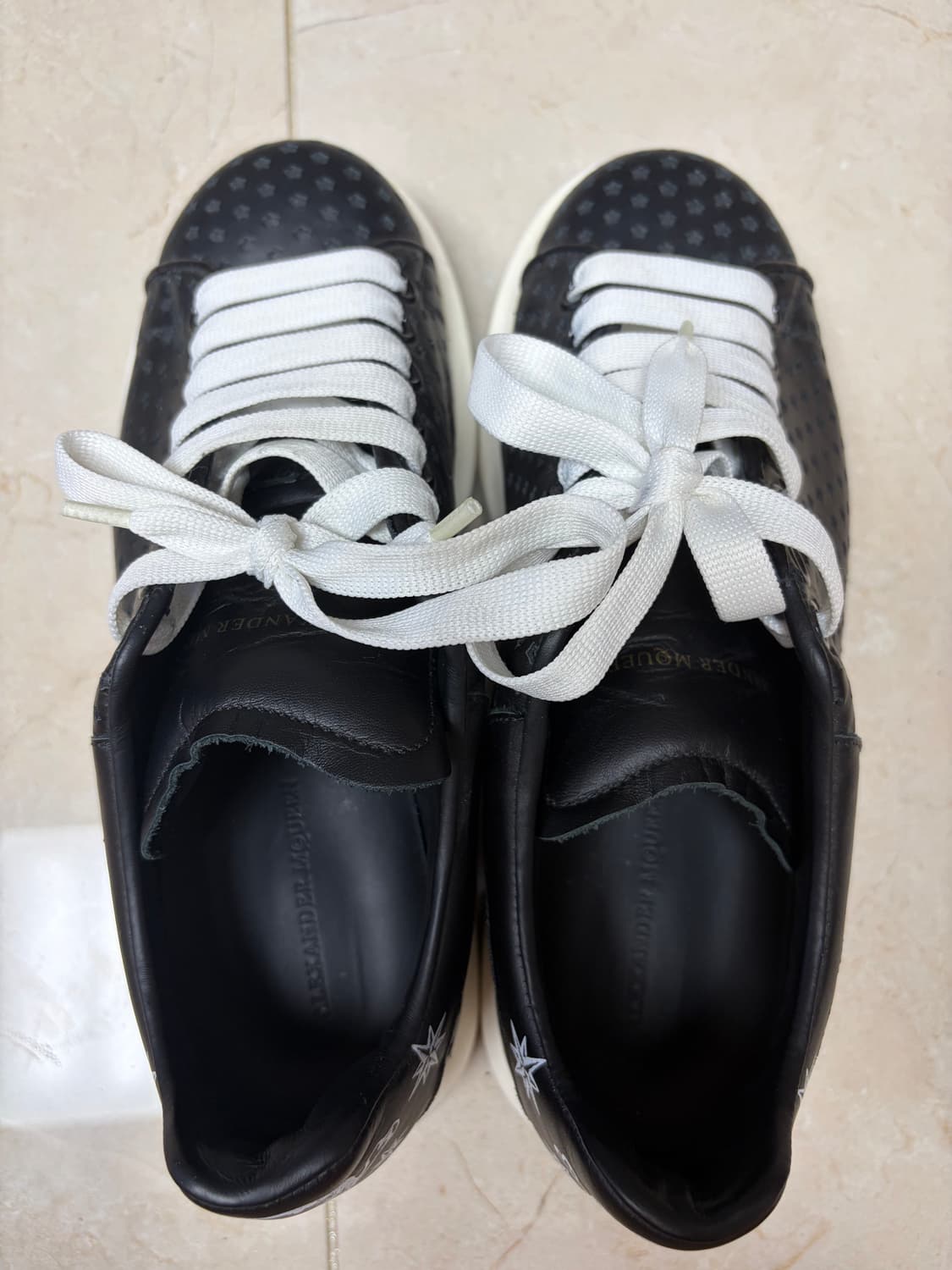 알렉산더 맥퀸 오버솔 스니커즈 블랙 상품이미지6