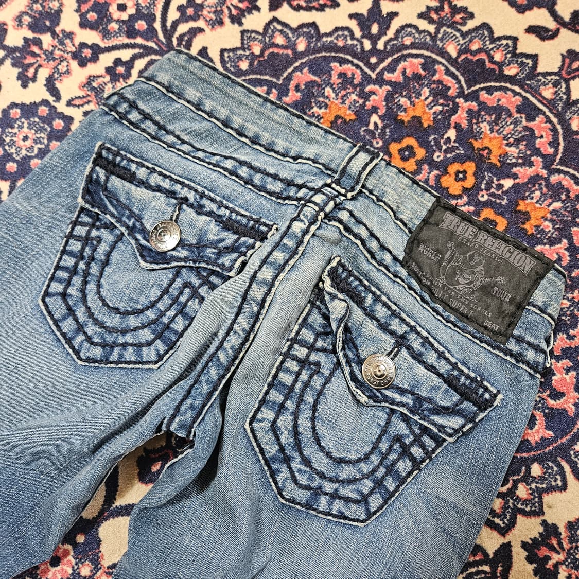 트루릴리전 00's 빌리 슈퍼 티 데님 팬츠 24 상품이미지3