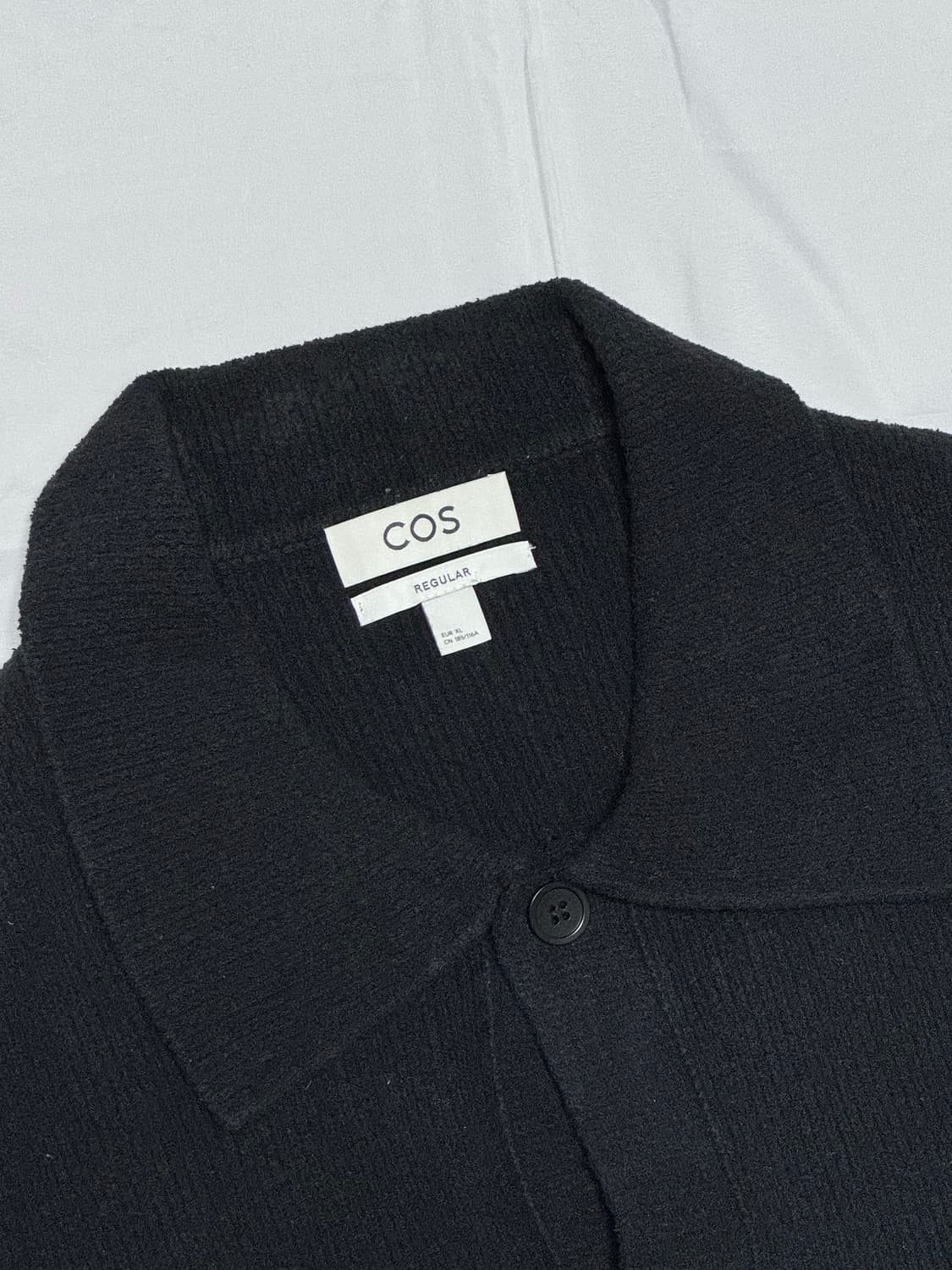 코스 부클레 가디건 블랙 XL 상품이미지3