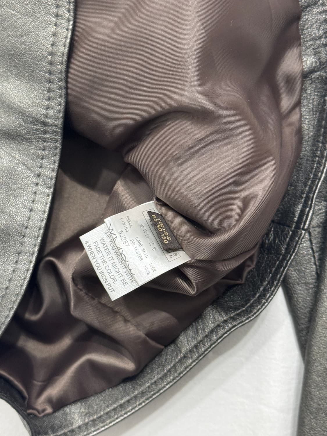 northbeach lambskin learher jacket 상품이미지2