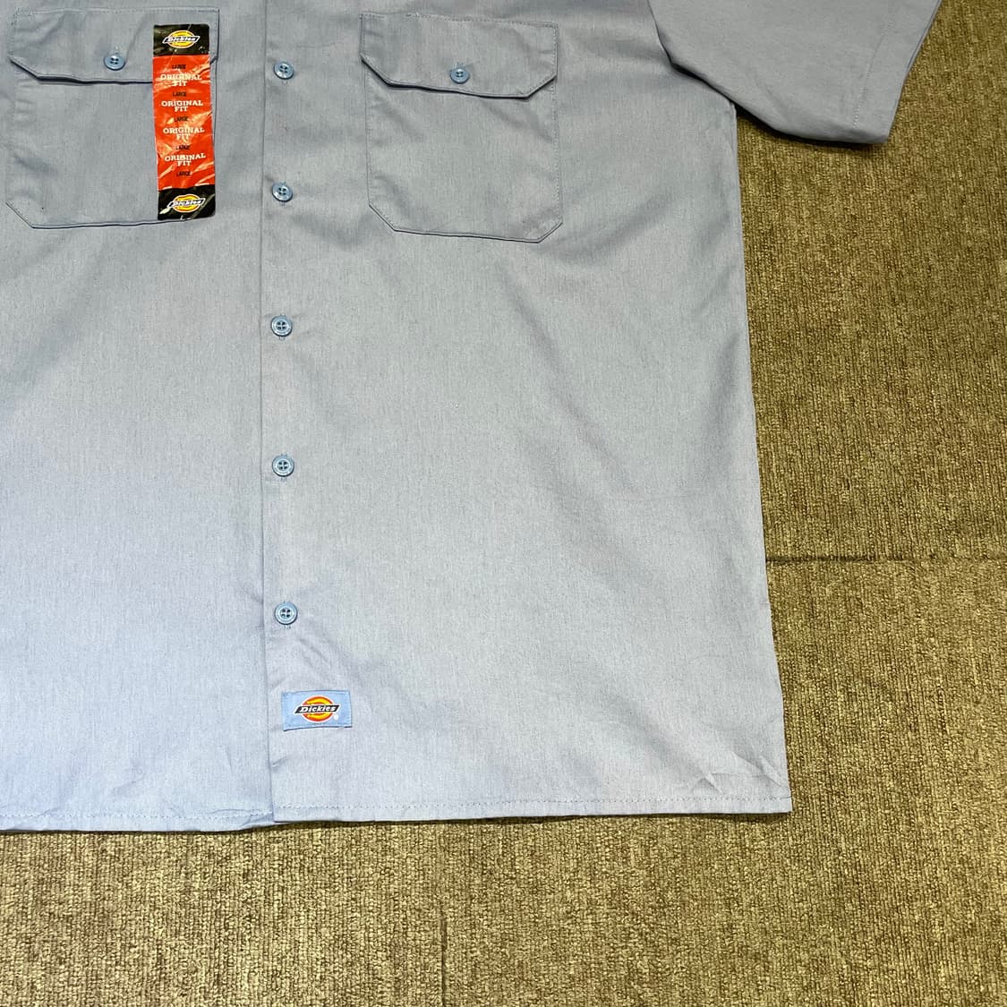 (L) Dickies 디키즈 반팔 워크 셔츠 상품이미지6