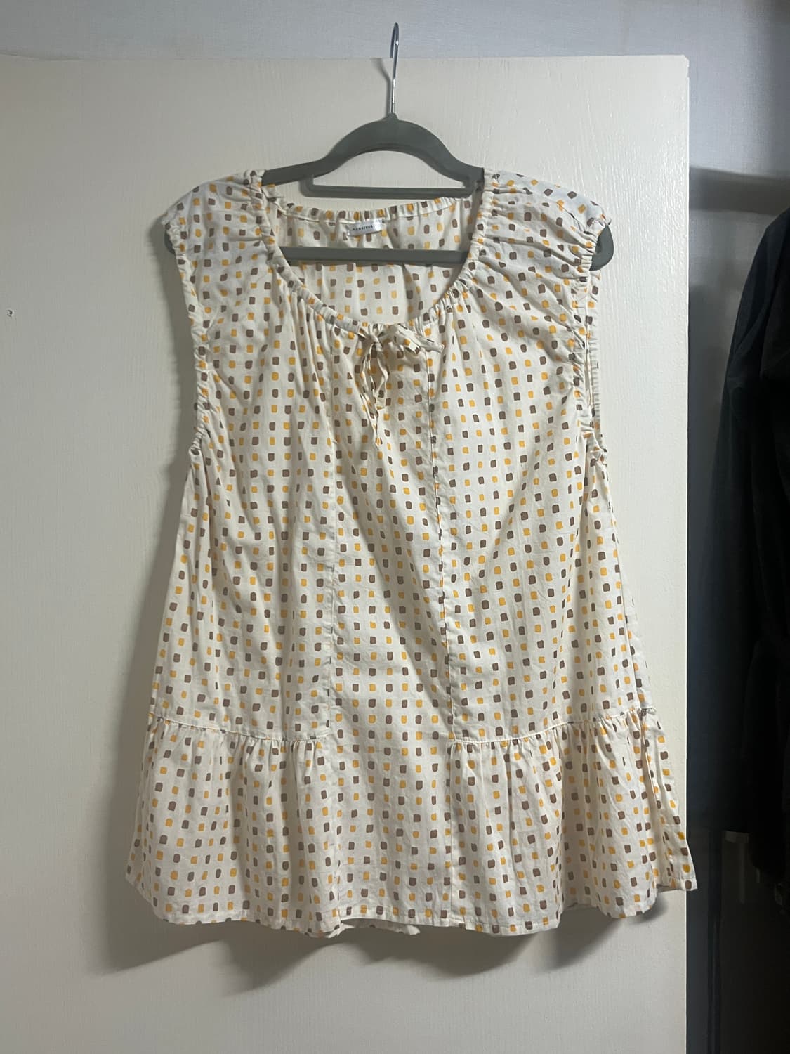 모리걸 도트 나시 블라우스 상품이미지1