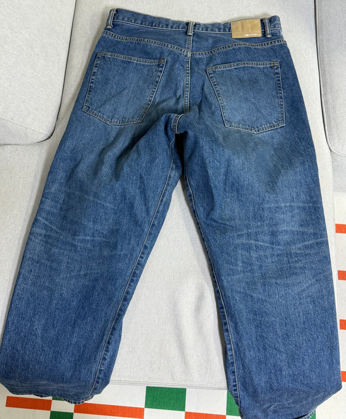 디센던트 25fw 1995 데님 팬츠 4사이즈 중청 상품이미지7