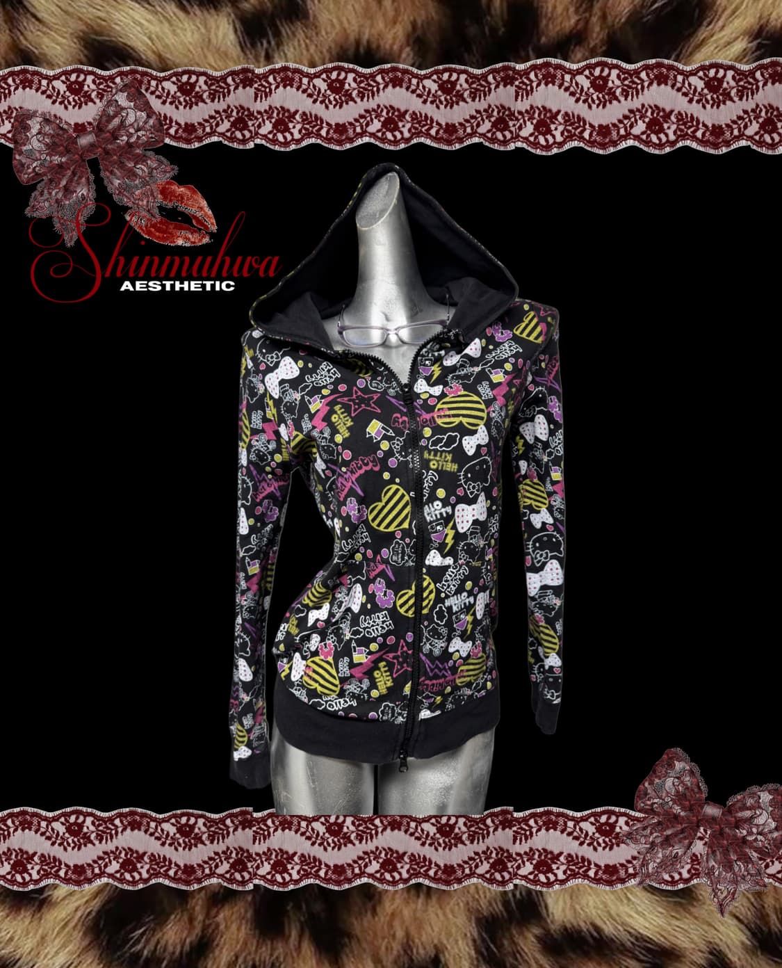 갸루 헬로키티  후디 상품이미지3