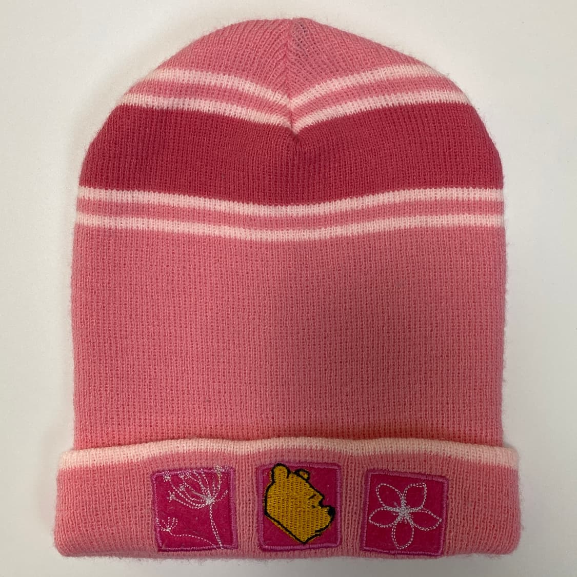 디즈니 곰돌이 푸 핑크 스트라이프 비니 상품이미지2