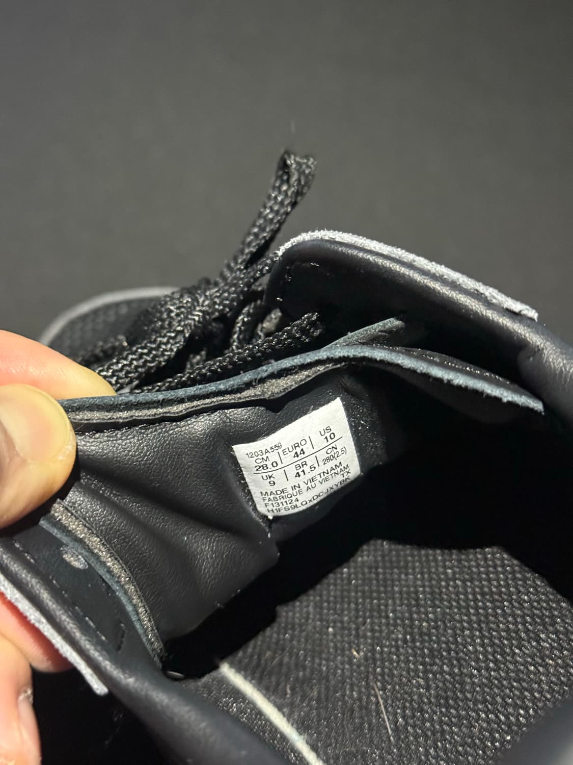 아식스 SKYHAND OG (BLACK/BLACK) 280 상품이미지4