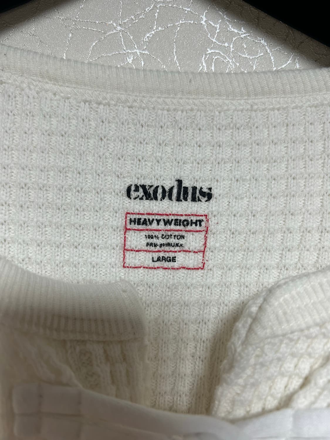 [L] 엑소더스 차이나 버튼 와플티 상품이미지4