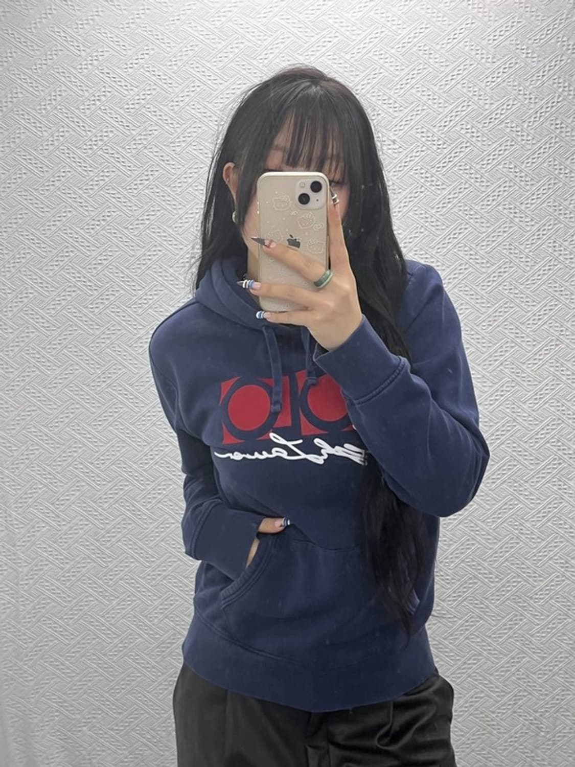 폴로 랄프로렌 올드스쿨 레트로 신형로고 기모 후드티 XS C07704 상품이미지2