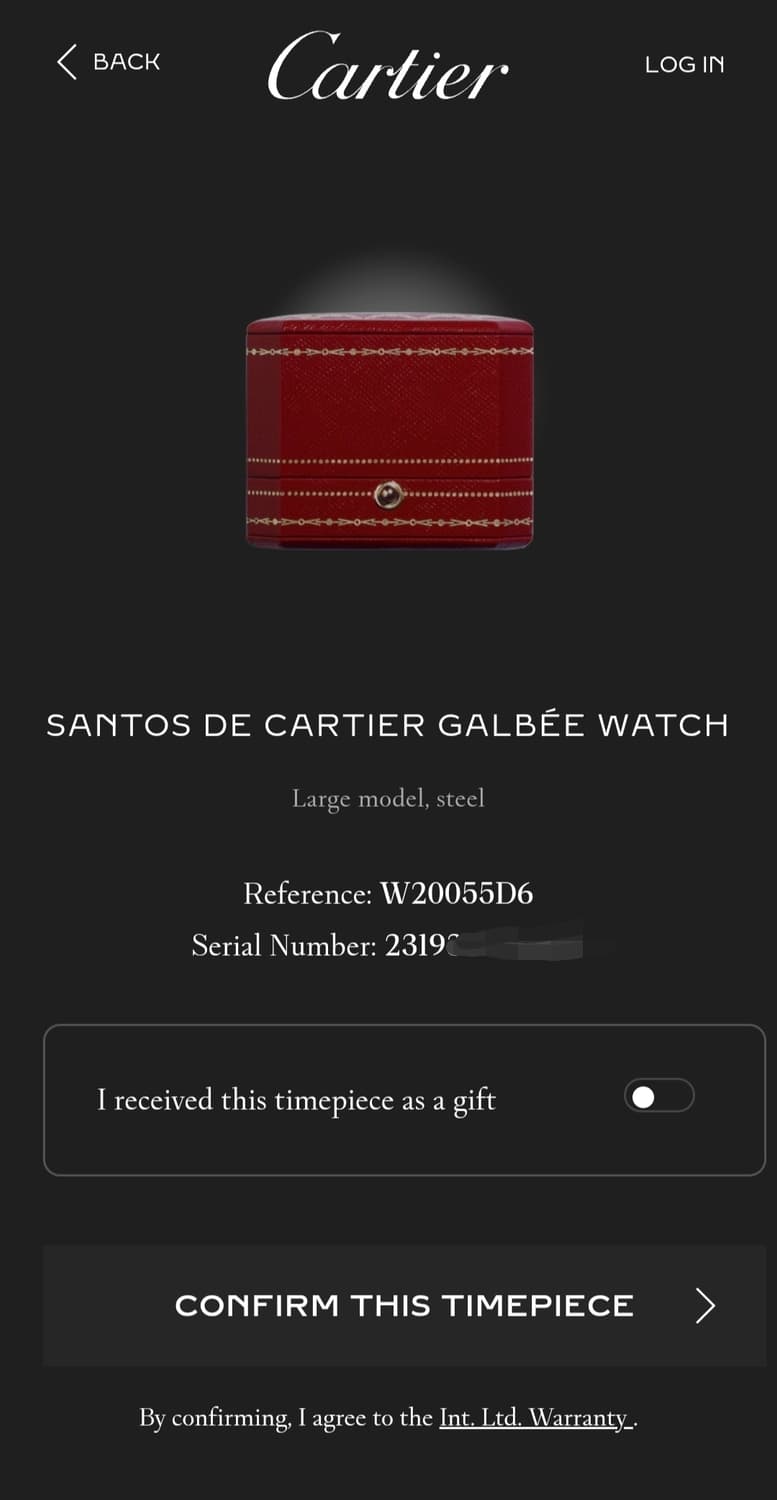 까르띠에 산토스 갈베 라지 오토매틱 스틸 상품이미지8