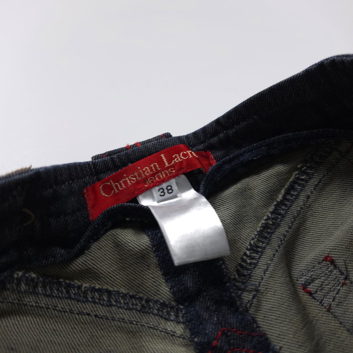 일본 Y2K 빈티지 데님 미디 스커트 (M) 상품이미지5