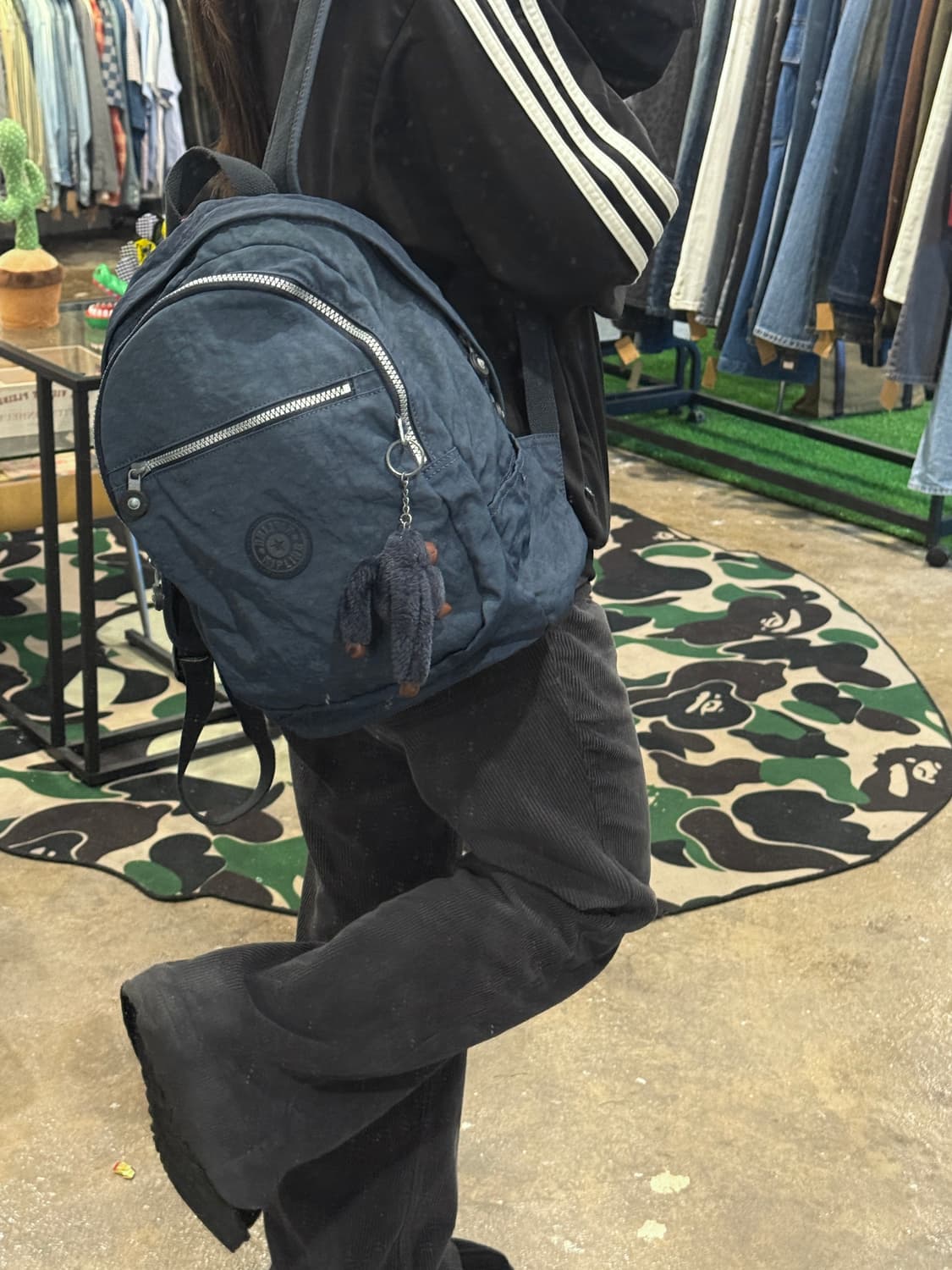 키플링 미니 백팩 블루 상품이미지5