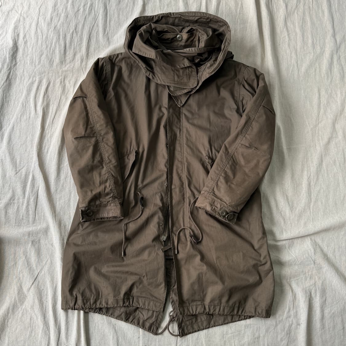 코데즈컴바인 하이넥 내+외피 개파카 야상 100 상품이미지1