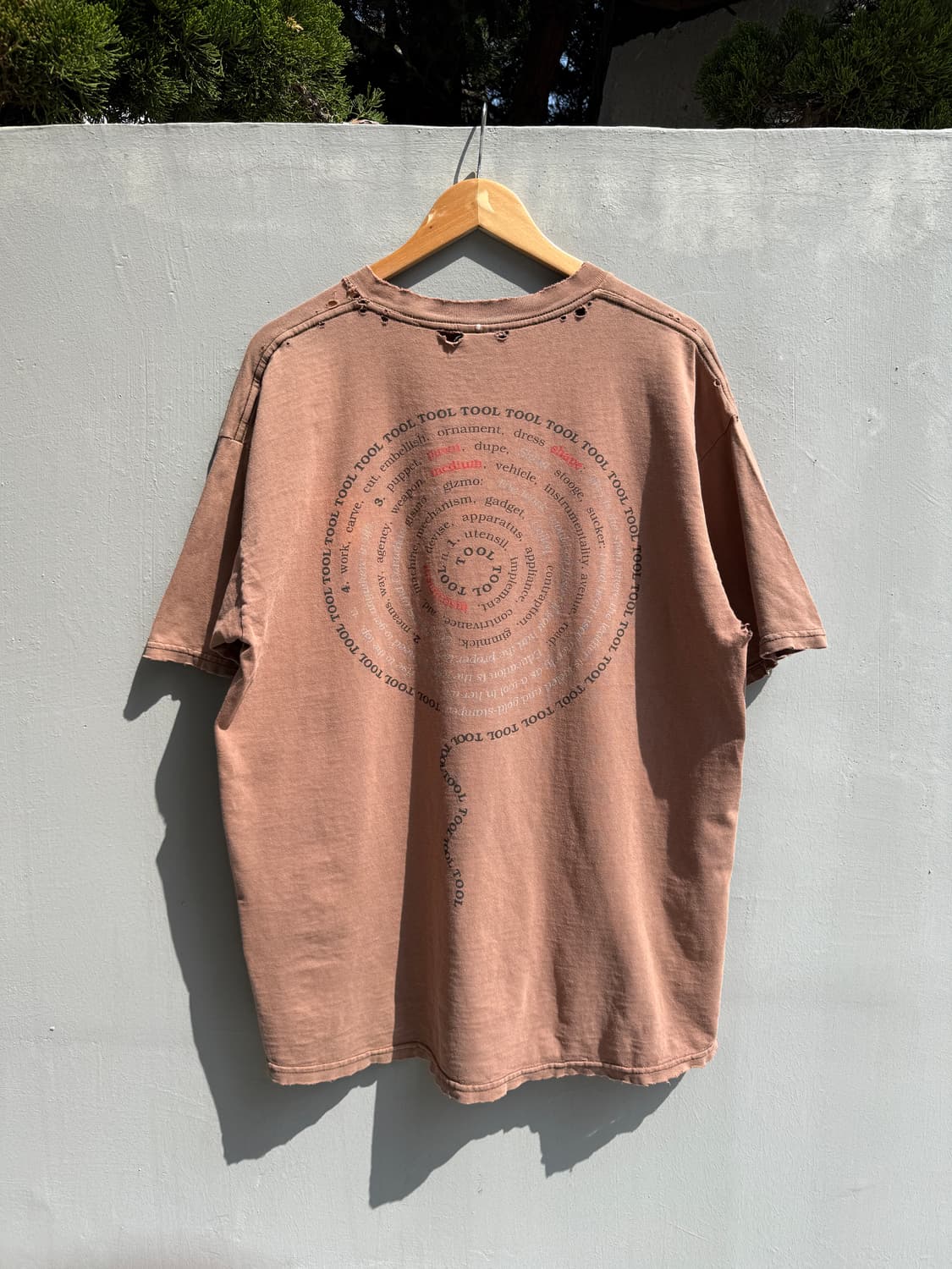 Tool 90s 툴 스파이럴 빈티지 티셔츠 상품이미지3