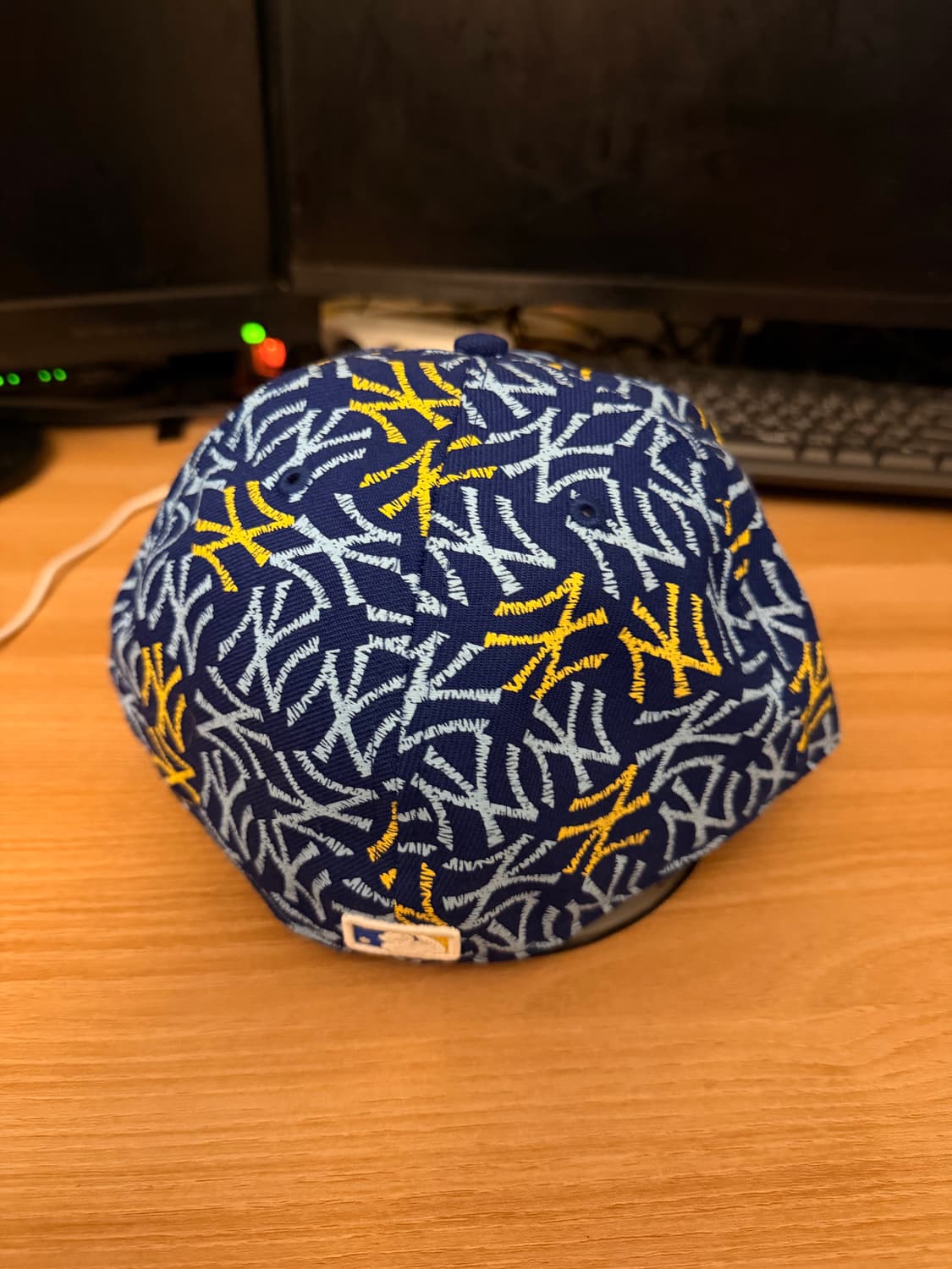 뉴에라 59fifty 뉴욕 블루 7 5/8 60.6cm 상품이미지3