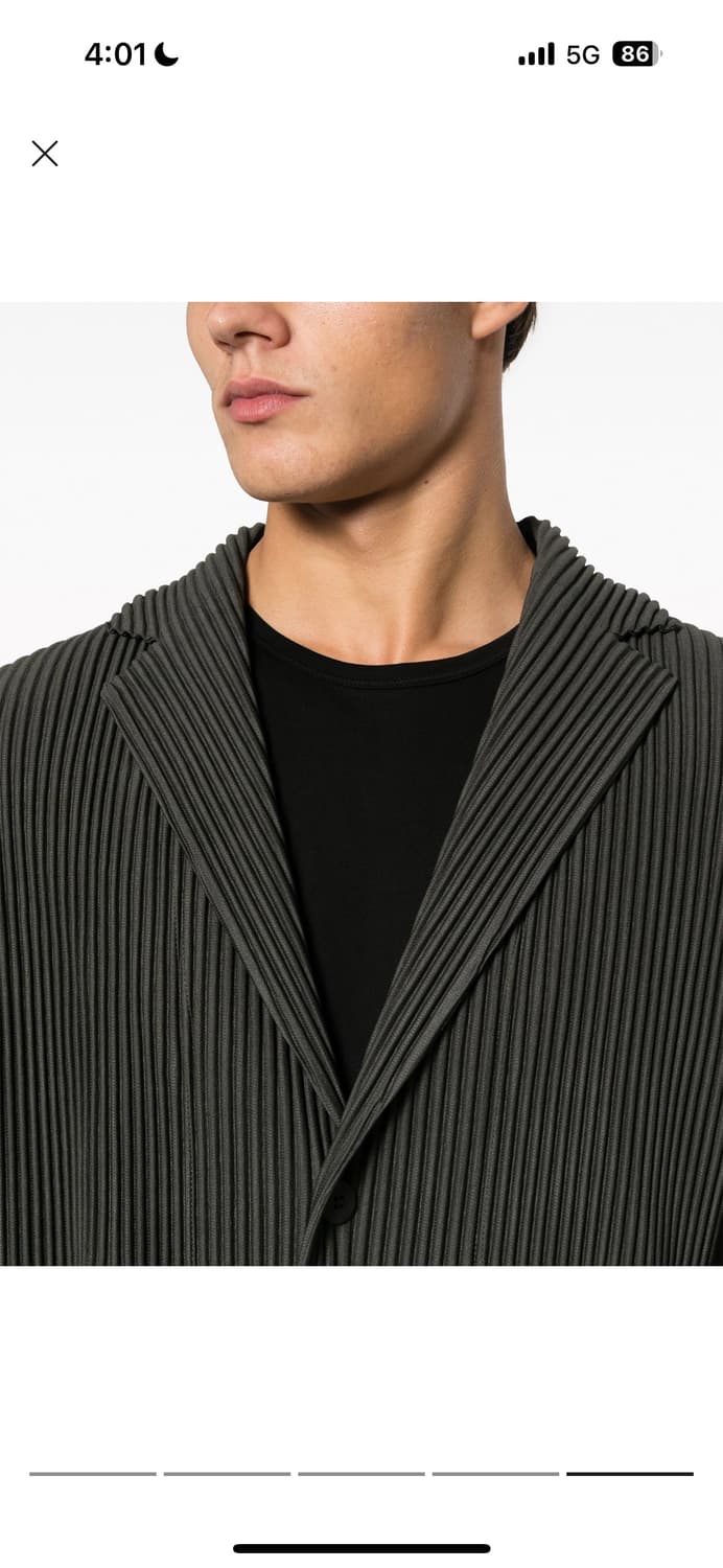 이세이미야케 플리츠 베이직 블레이저 자켓 4size 상품이미지4