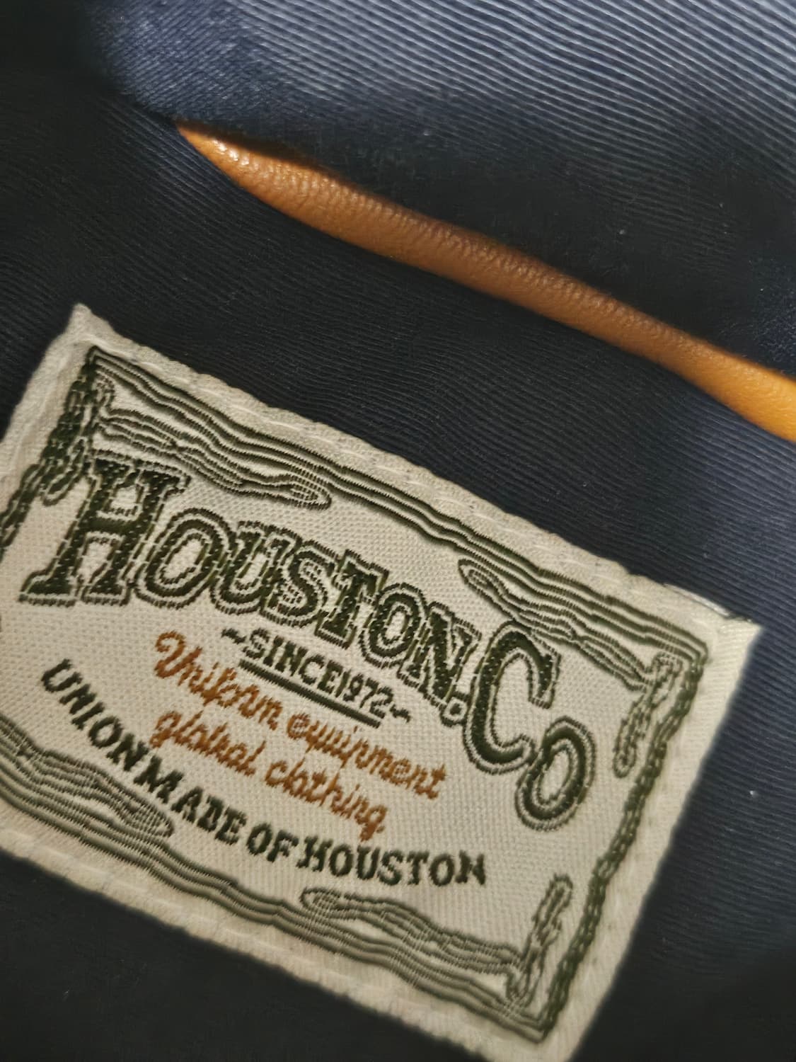 휴스턴 재팬 레더 패딩 조끼 패딩 베스트 M 상품이미지3