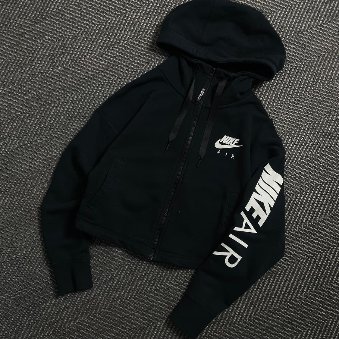 나이키 에어 우먼스 크롭 후드 집업 y 4590 상품이미지1