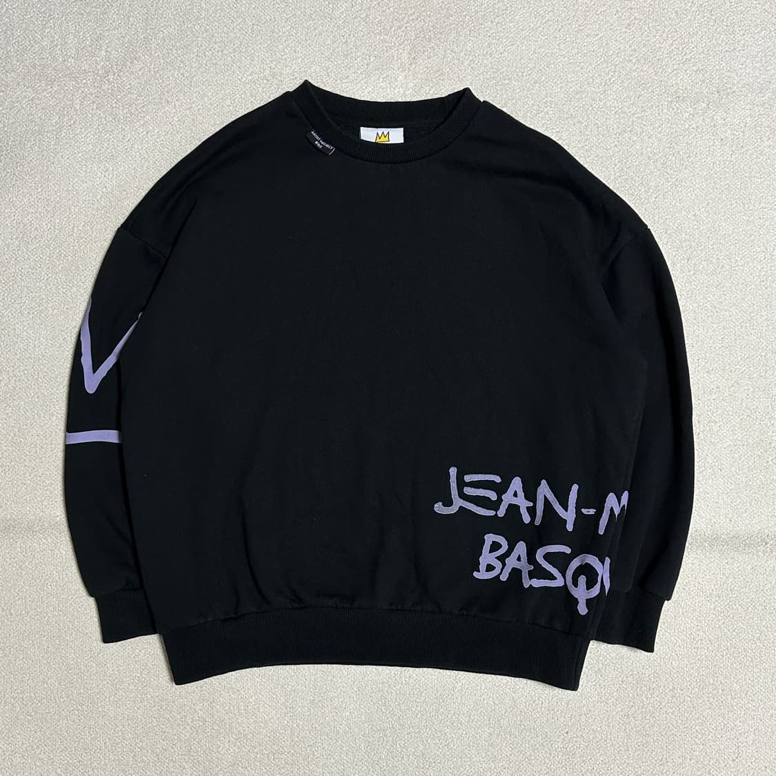 클라이드앤 여성 왕관프린팅 기모맨투맨 상품이미지2