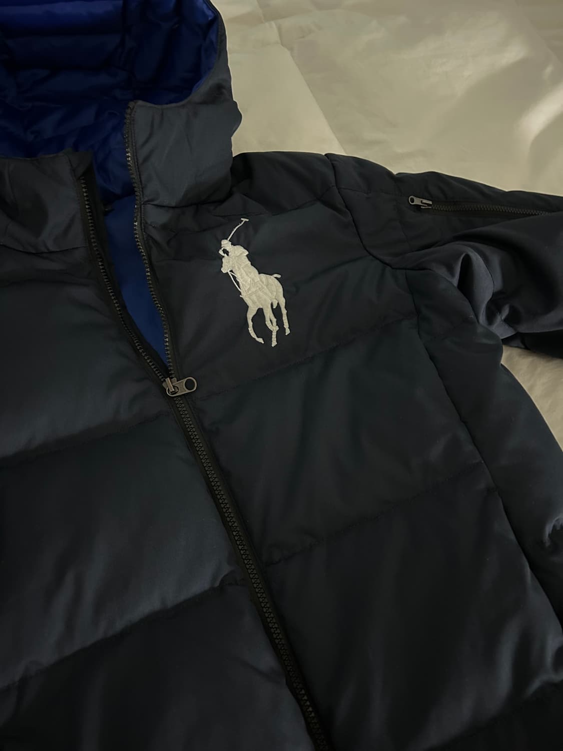 빈티지 폴로 패딩 상품이미지1