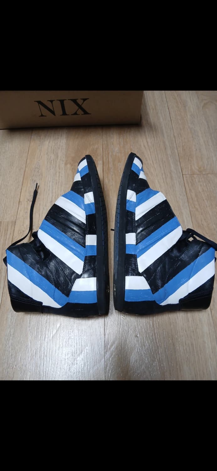 Y-3 rare sample archive 하이탑 blue 270 상품이미지3