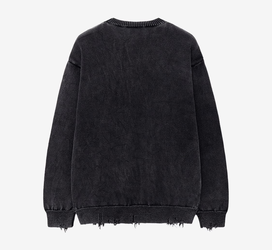 인사일런스 스톤 워시드 풀오버 니트 새상품 상품이미지4