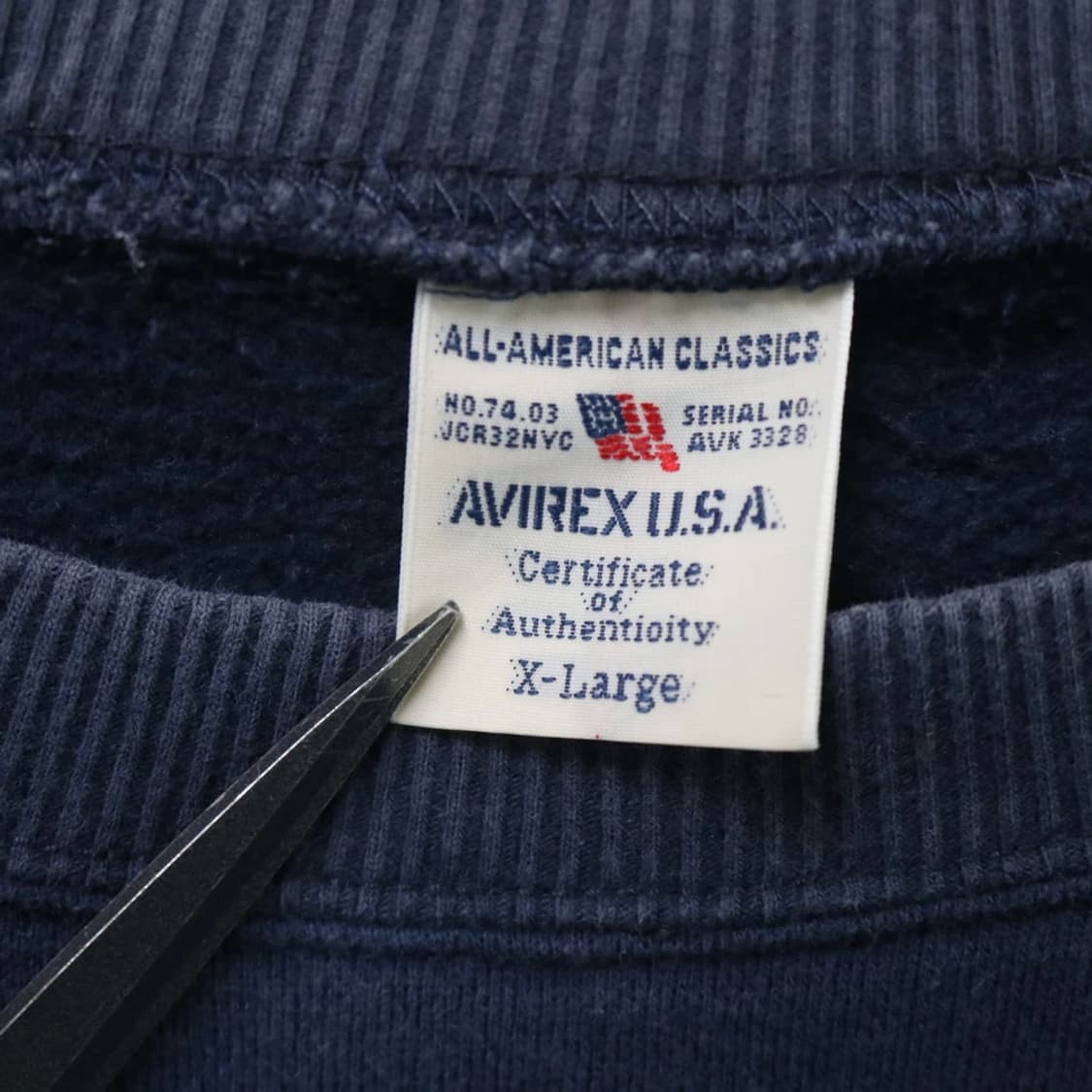 아비렉스 맨투맨 66873 상품이미지7