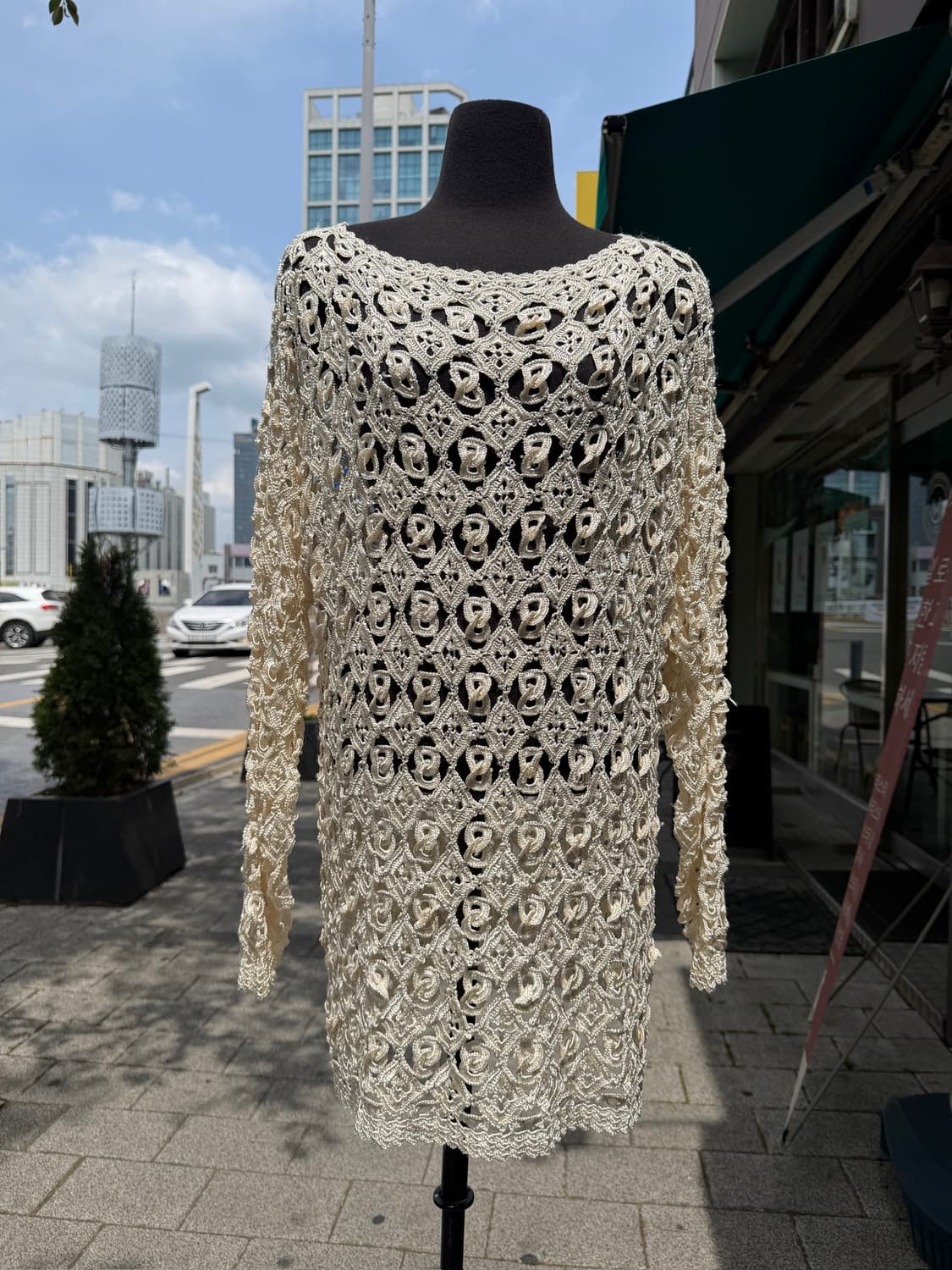 AMODA Crochet Summer Knit Top 상품이미지1