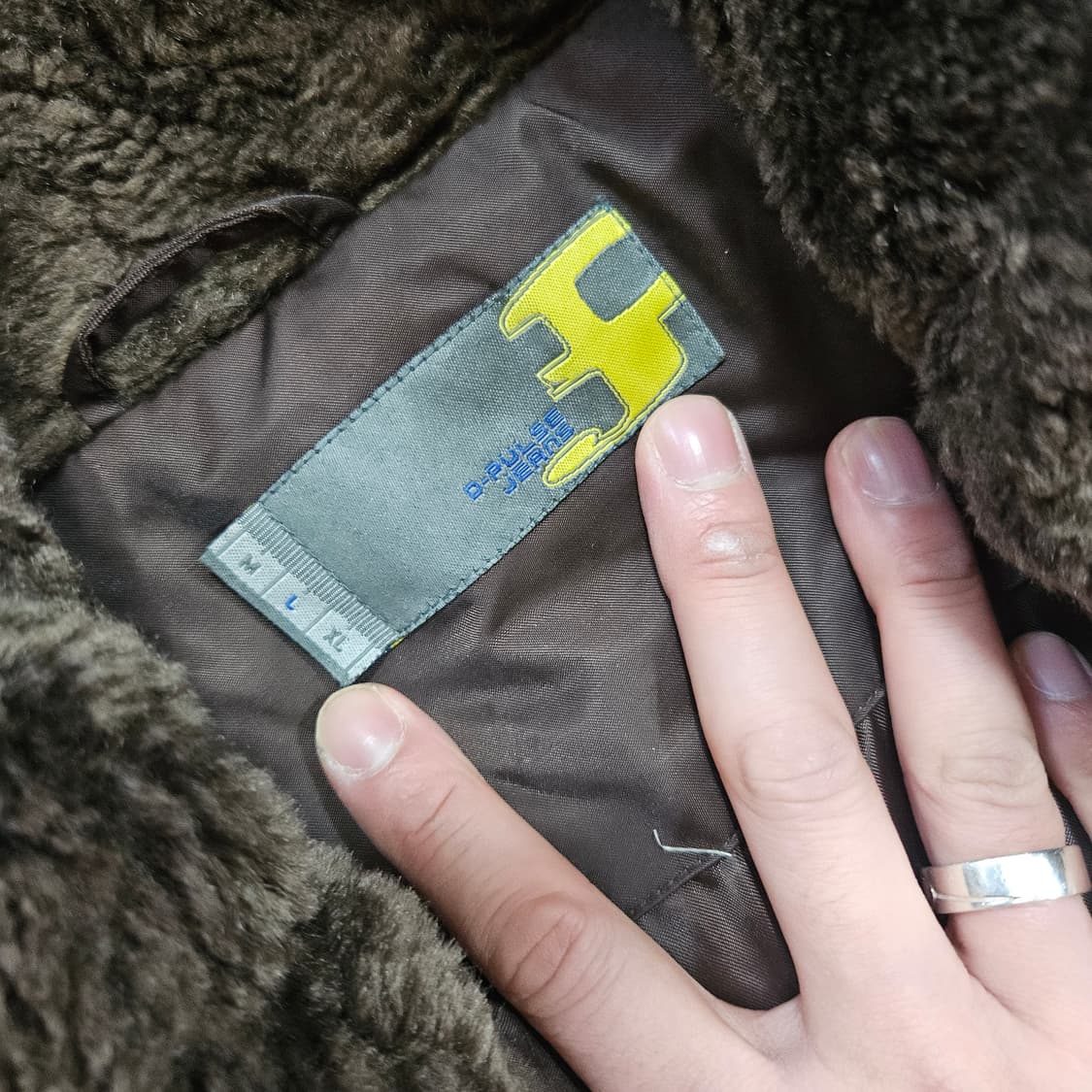 디펄스(D-PULSE) in Japan 브라운 덕다운 헌팅 점퍼 상품이미지10