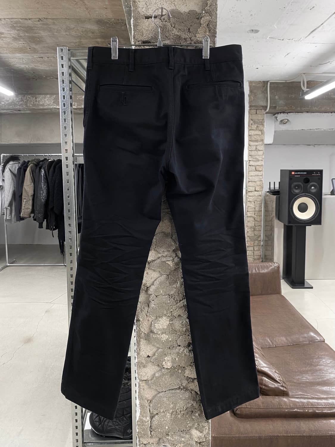 꼼데가르송 옴므 블랙 치노 팬츠 상품이미지4