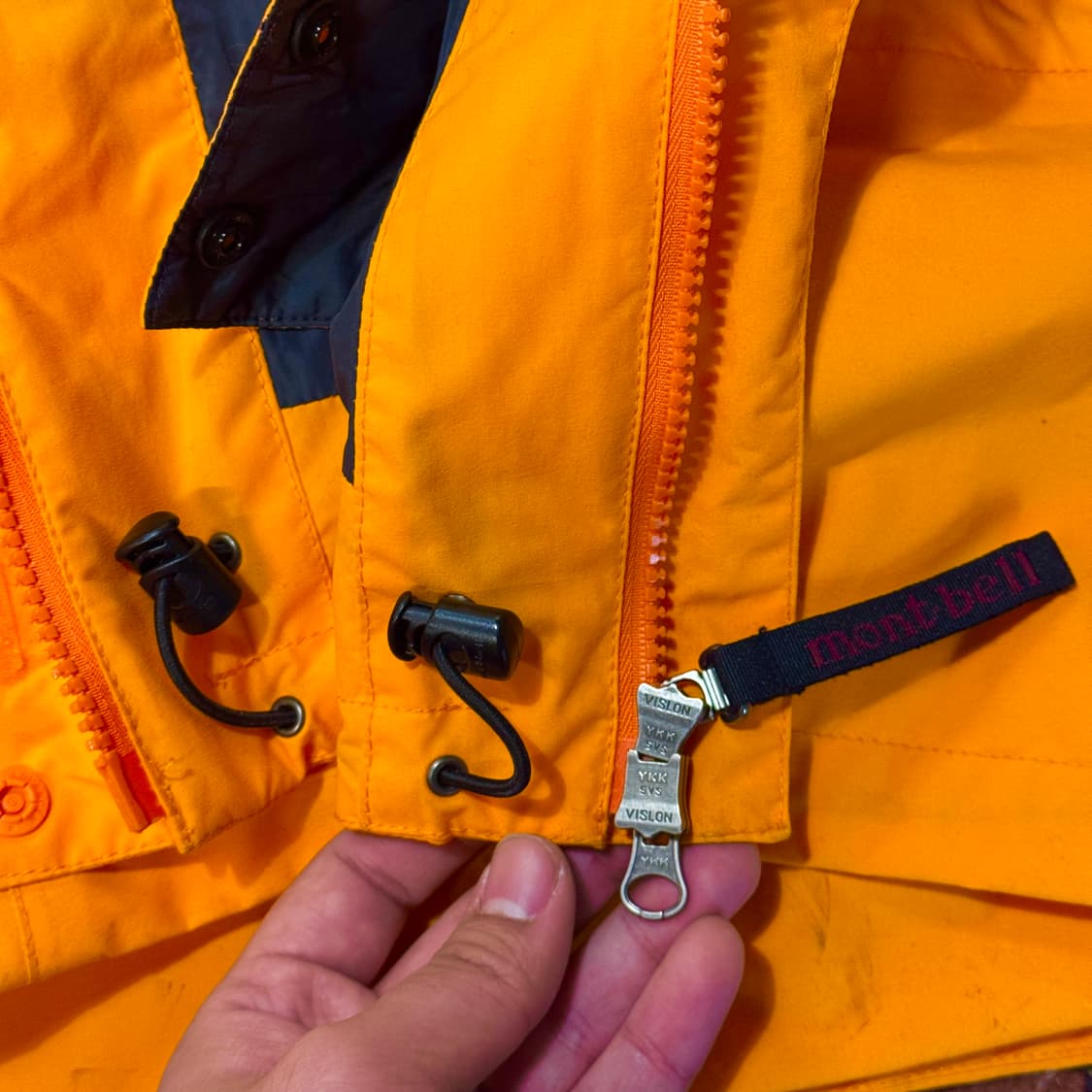 몽벨 재팬 고어텍스 바람막이 투톤자켓 (L-XL) 상품이미지6