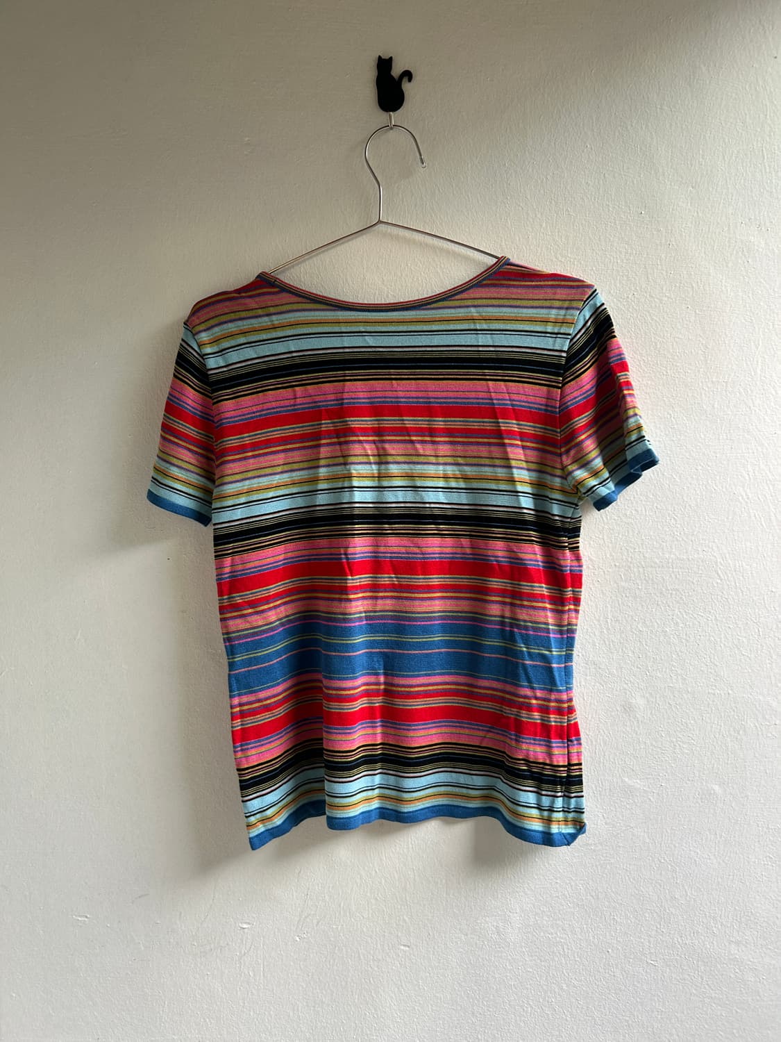 자수 반팔니트  상품이미지5