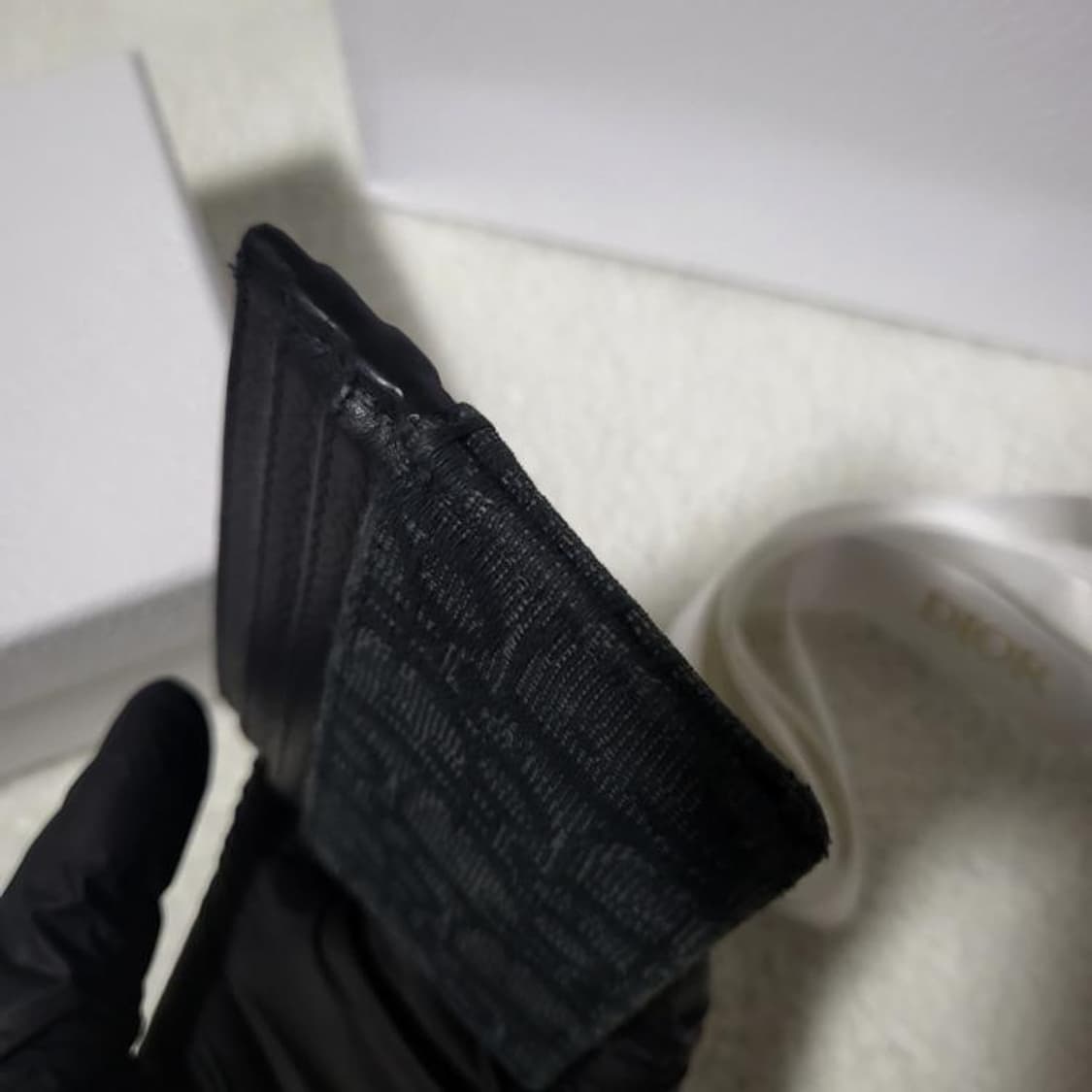 [정품]디올 오블리크 카드홀더 카드지갑 블랙 상품이미지5