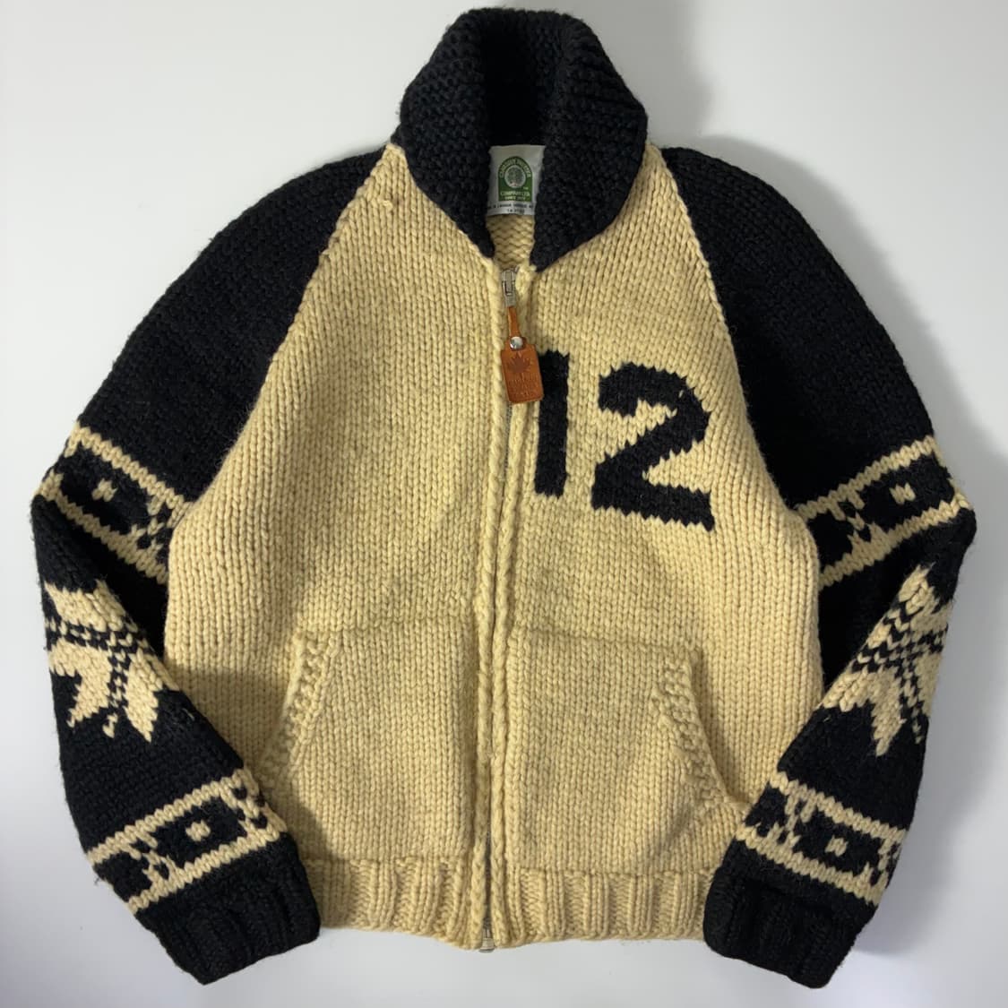 Canada sweater 캐나디안 OG 노르딕 융측 핸드메이드 코위찬  상품이미지1