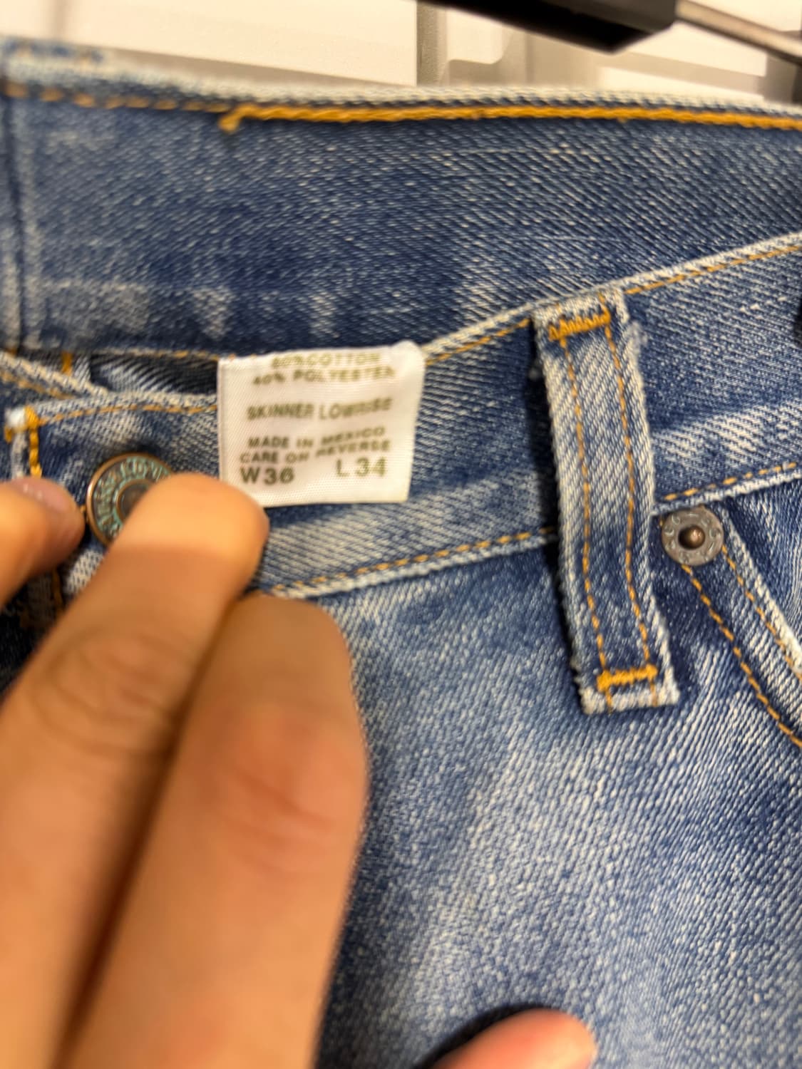 리바이스 90s 플레어 부츠컷 진 상품이미지3