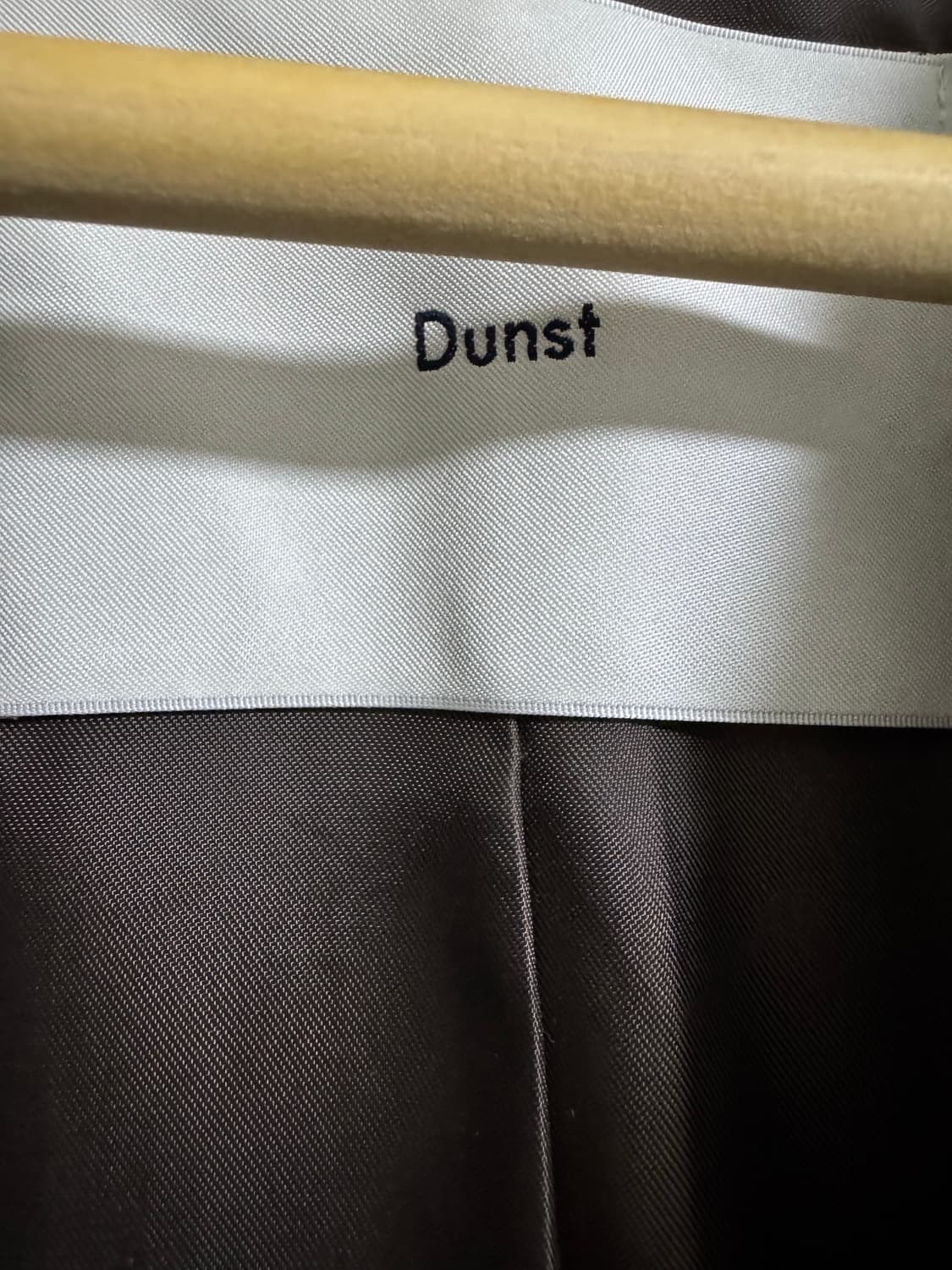 <L> 던스트 캐시미어 숄 카라 로브 코트 소프트 브라운 상품이미지2