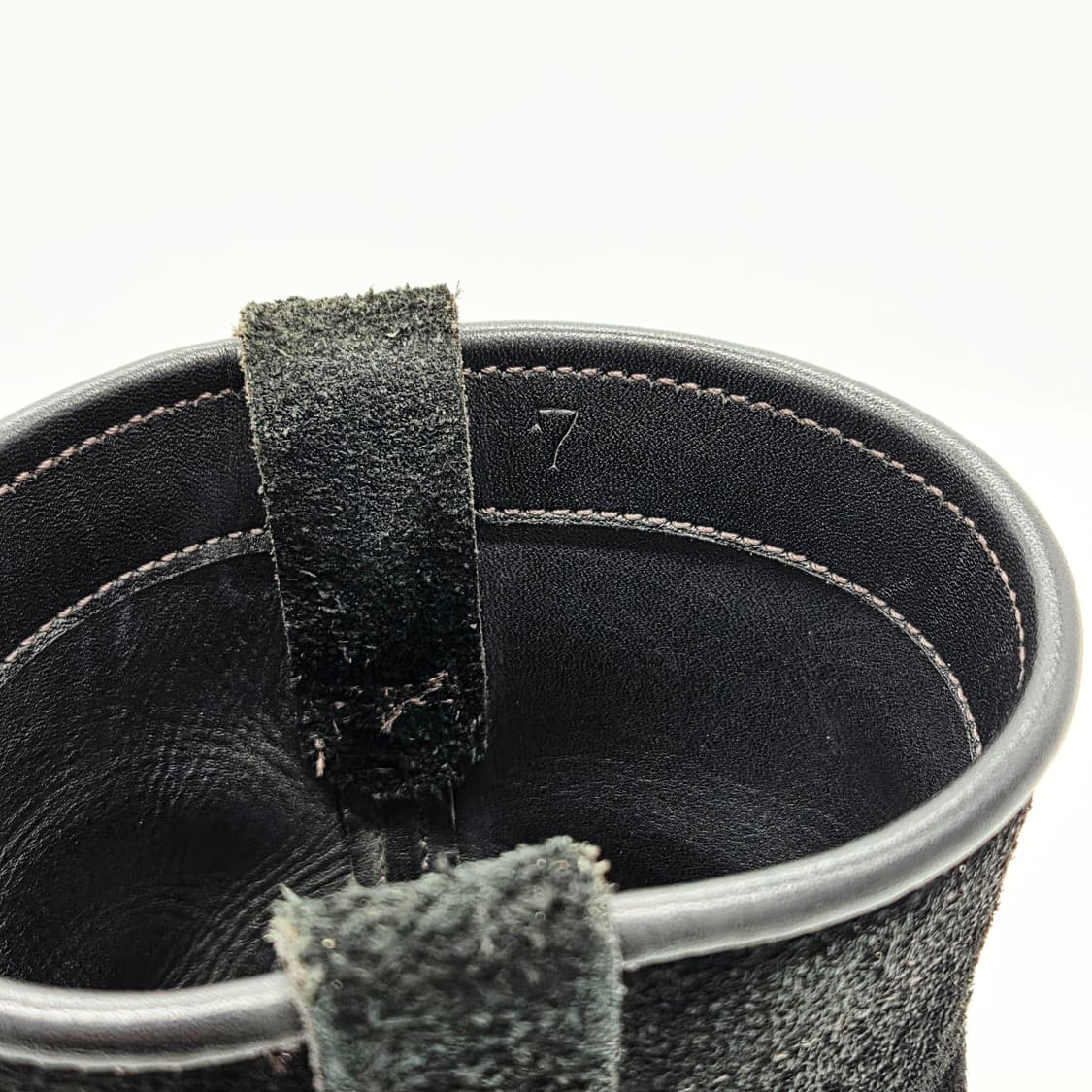 바이버그 스웨이드 숏 엔지니어드 부츠 블랙 (7) 상품이미지4