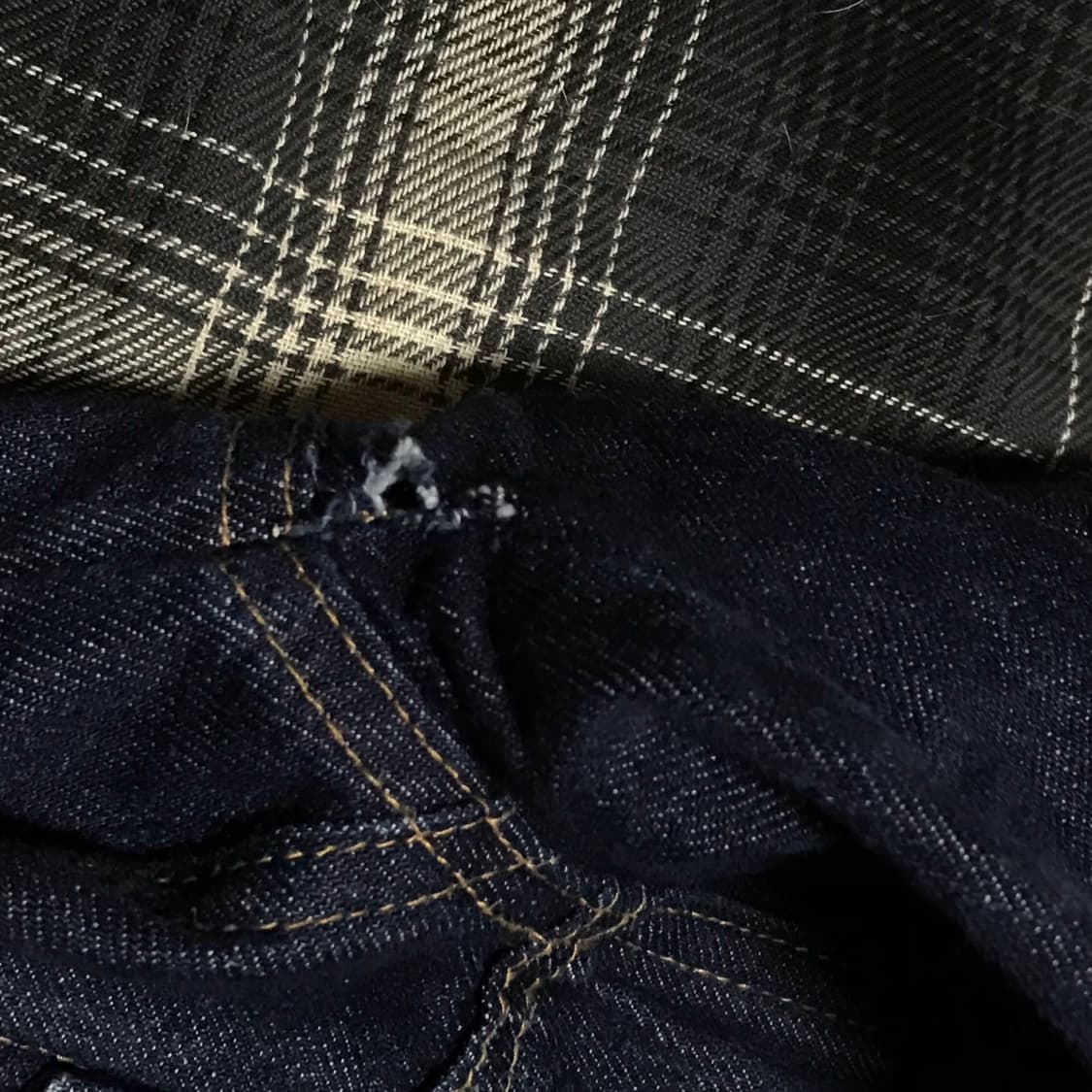 재팬 00s 지쟌 트러커 데님 3세대 인디고 블루 상품이미지5