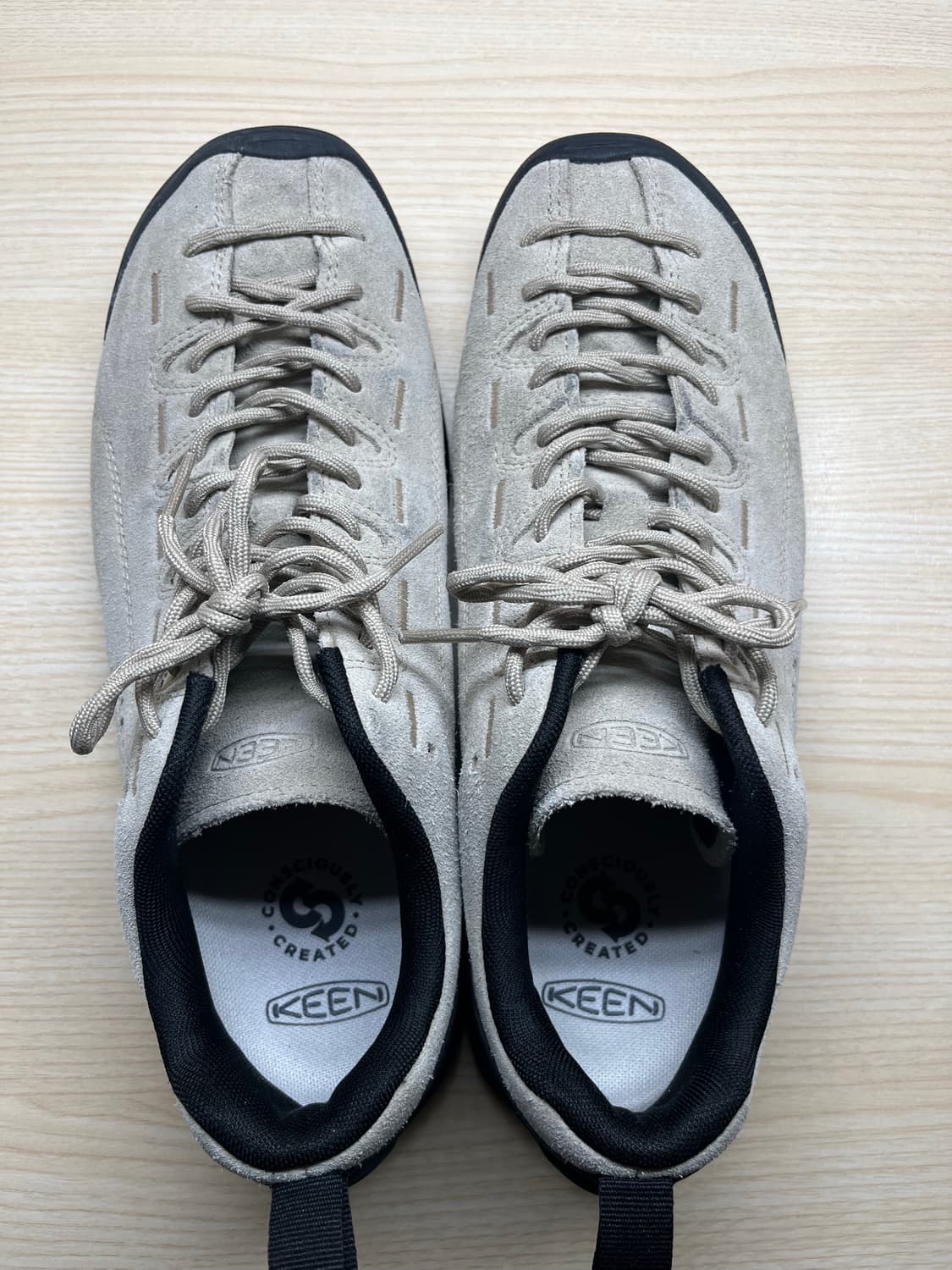 킨 재스퍼 스웨이드 스니커즈 실버 밍크 상품이미지5